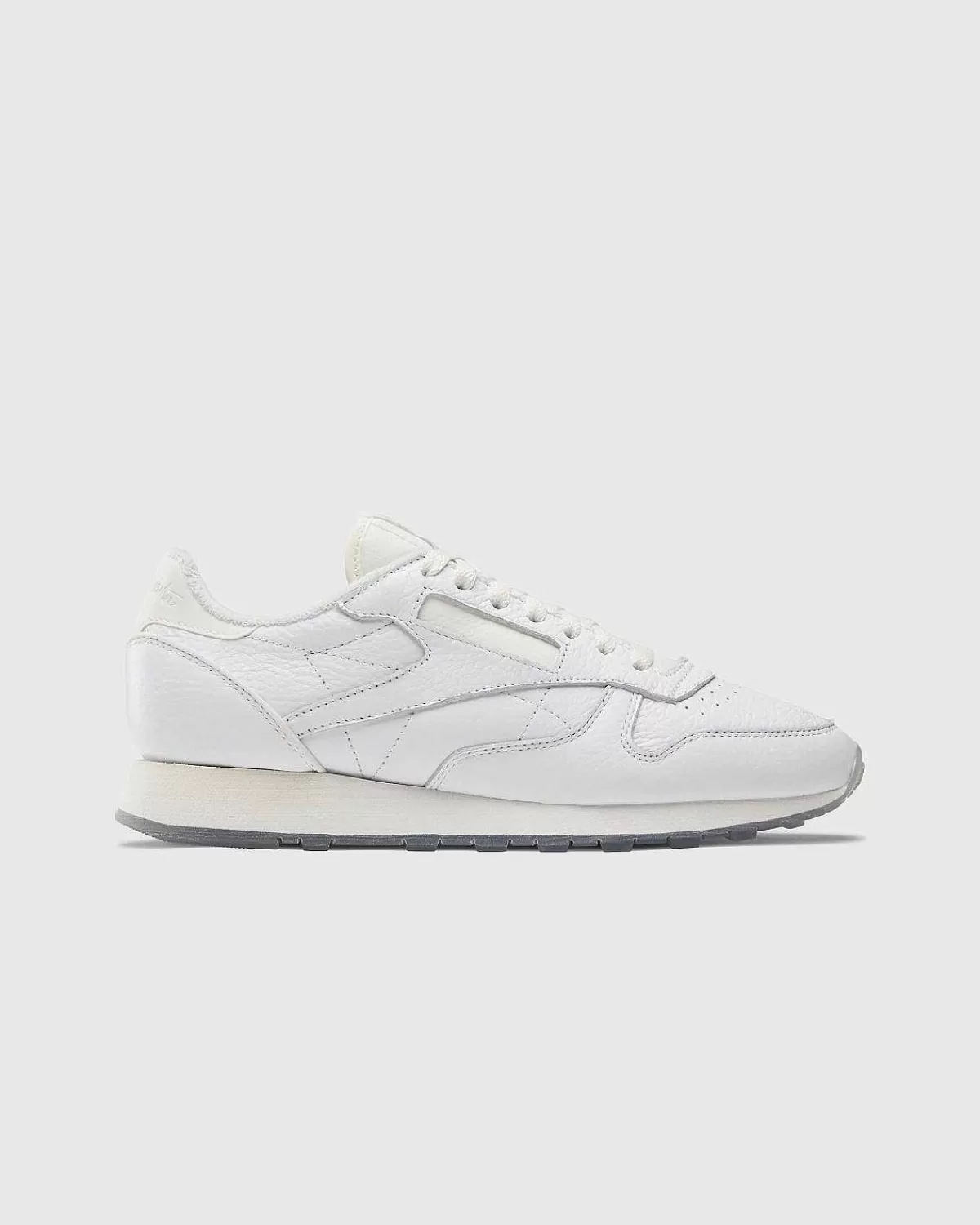 Sneakers>Reebok Klassisk Laeder Hvid/Kridt/Koldgra