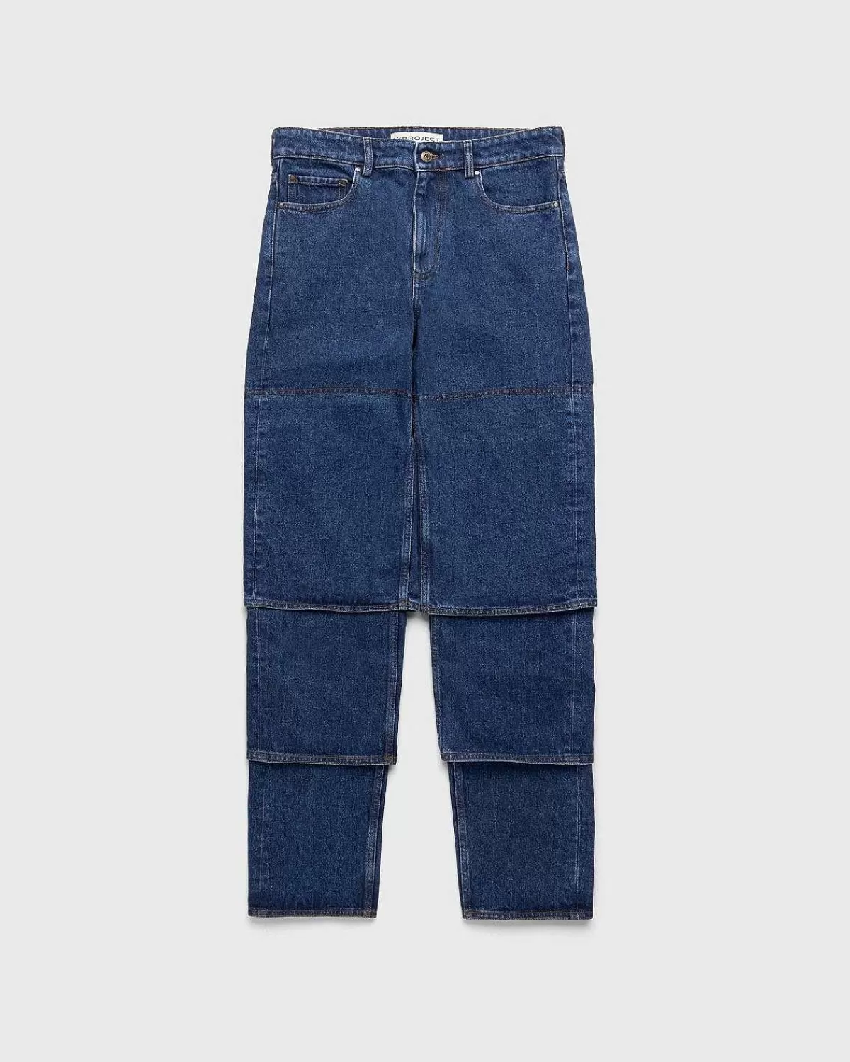 Bukser>Y/Project Klassiske Multi-Manchet Jeans Bla