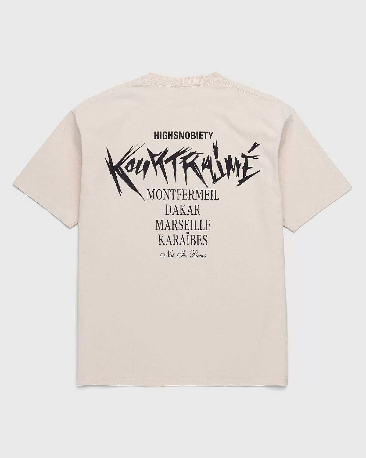 T-Shirts>École Kourtrajmé Kortaermet T-Shirt Aeggeskal