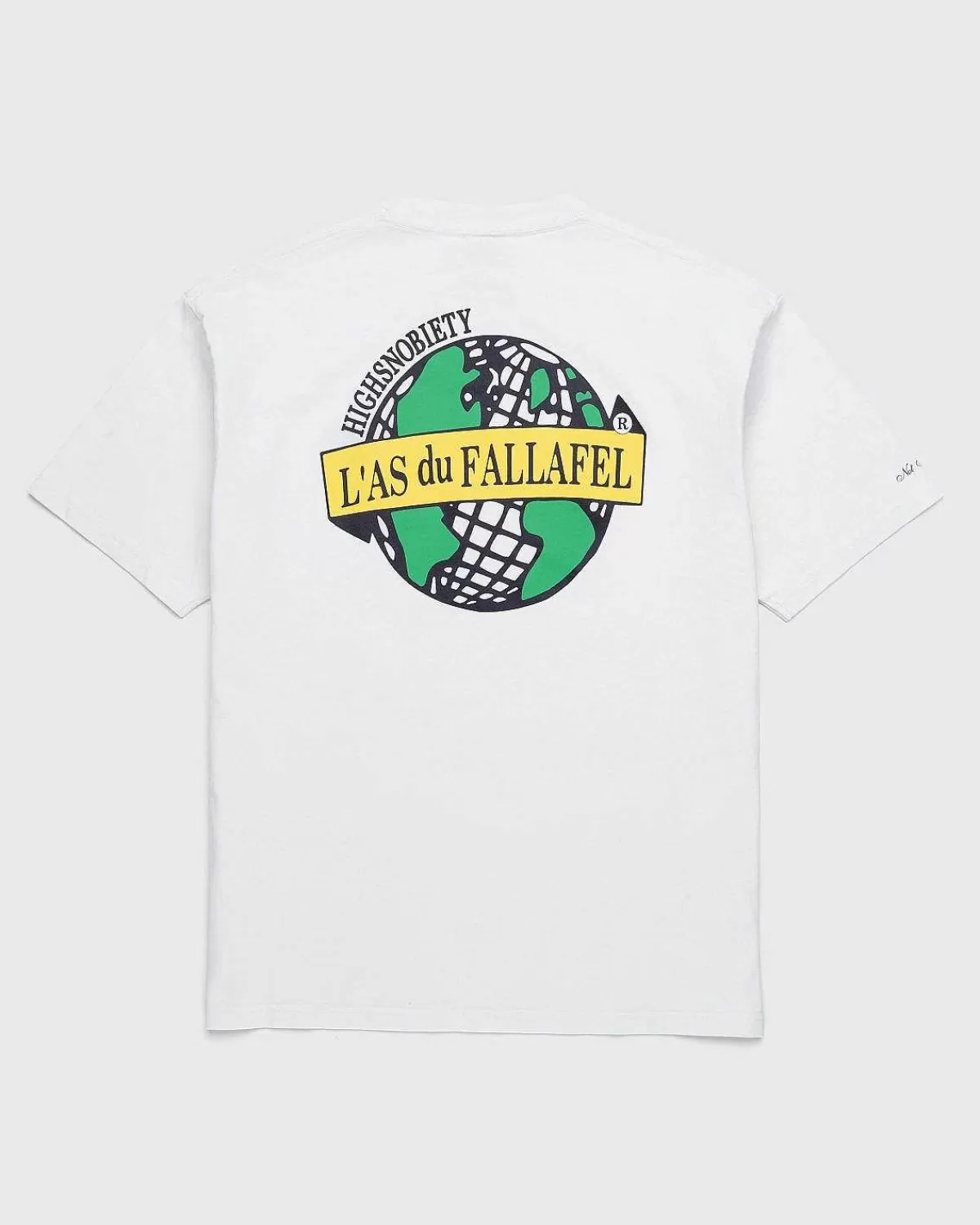 T-Shirts>L'As du Fallafel Kortaermet T-Shirt Hvid