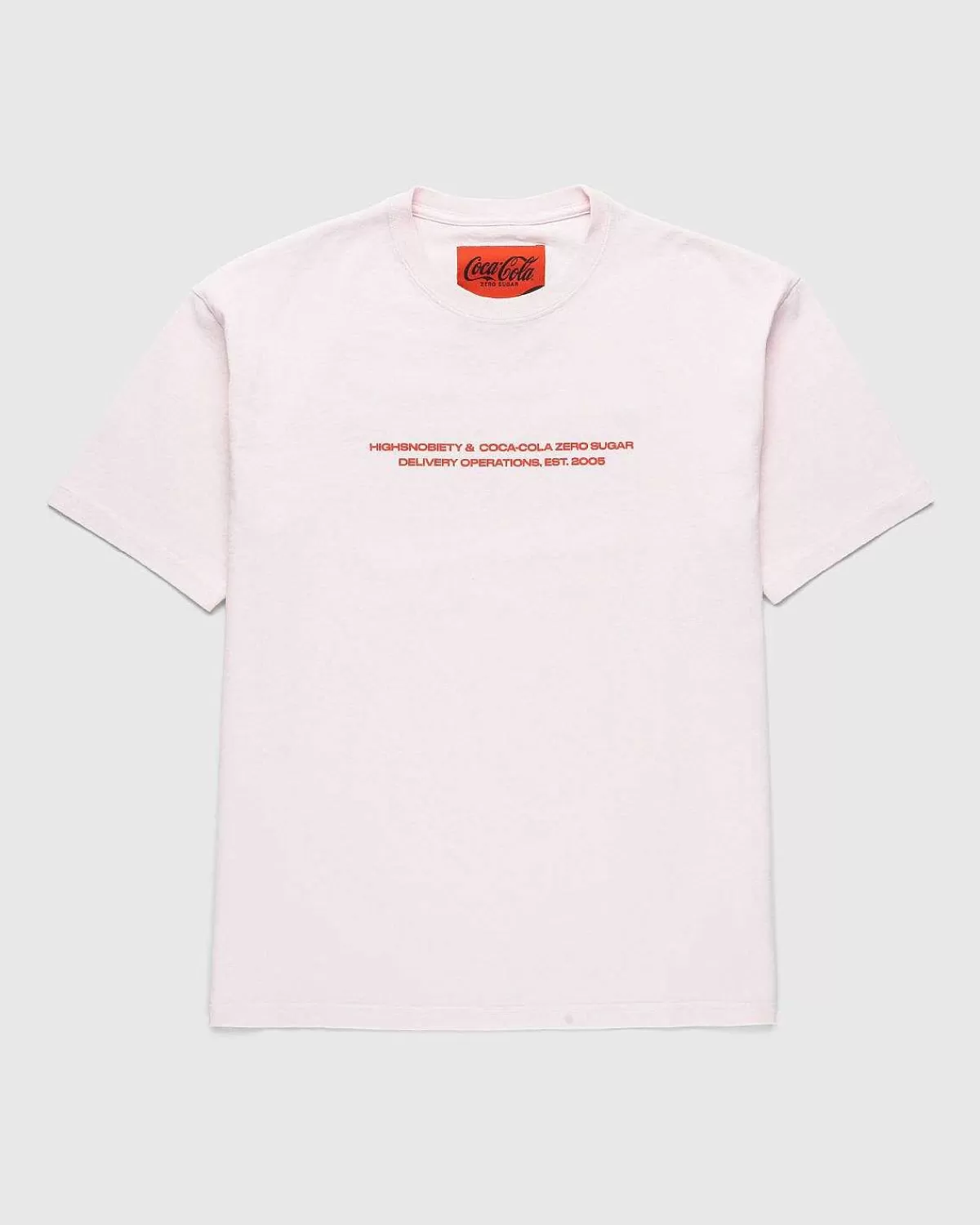 T-Shirts>Highsnobiety Kortaermet T-Shirt Pink