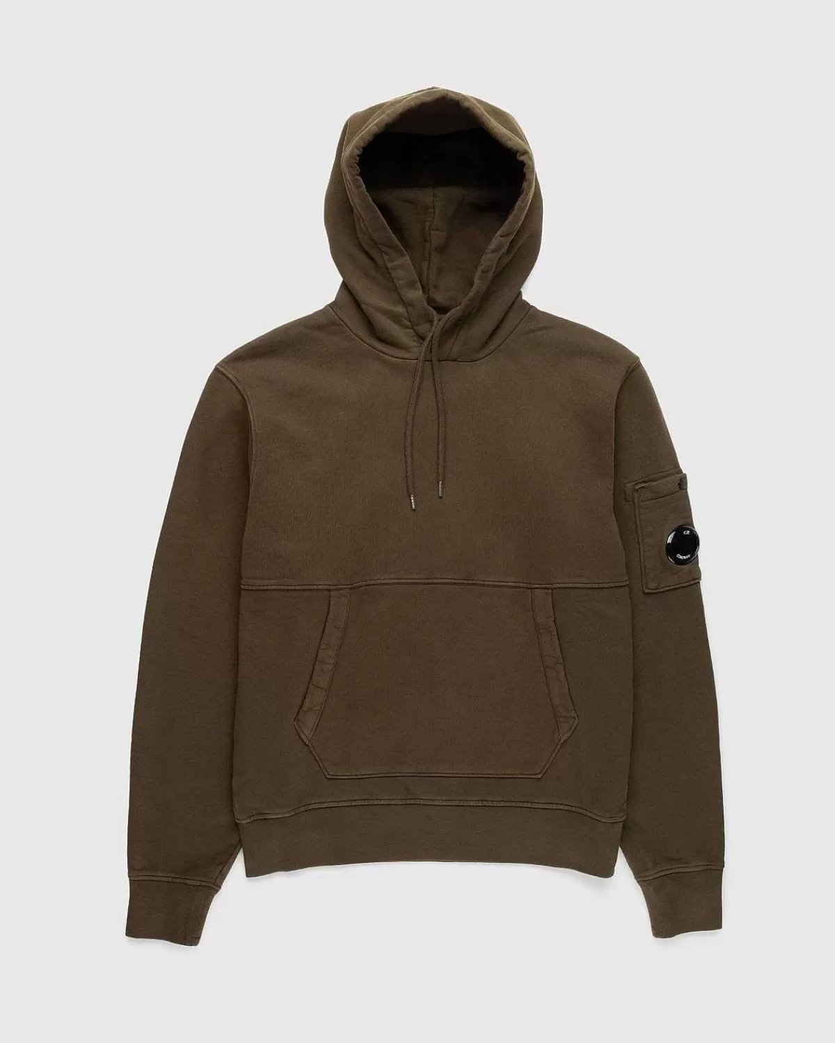 Sveder>C.P. Company Lens Detail Hoodie Ivy Green