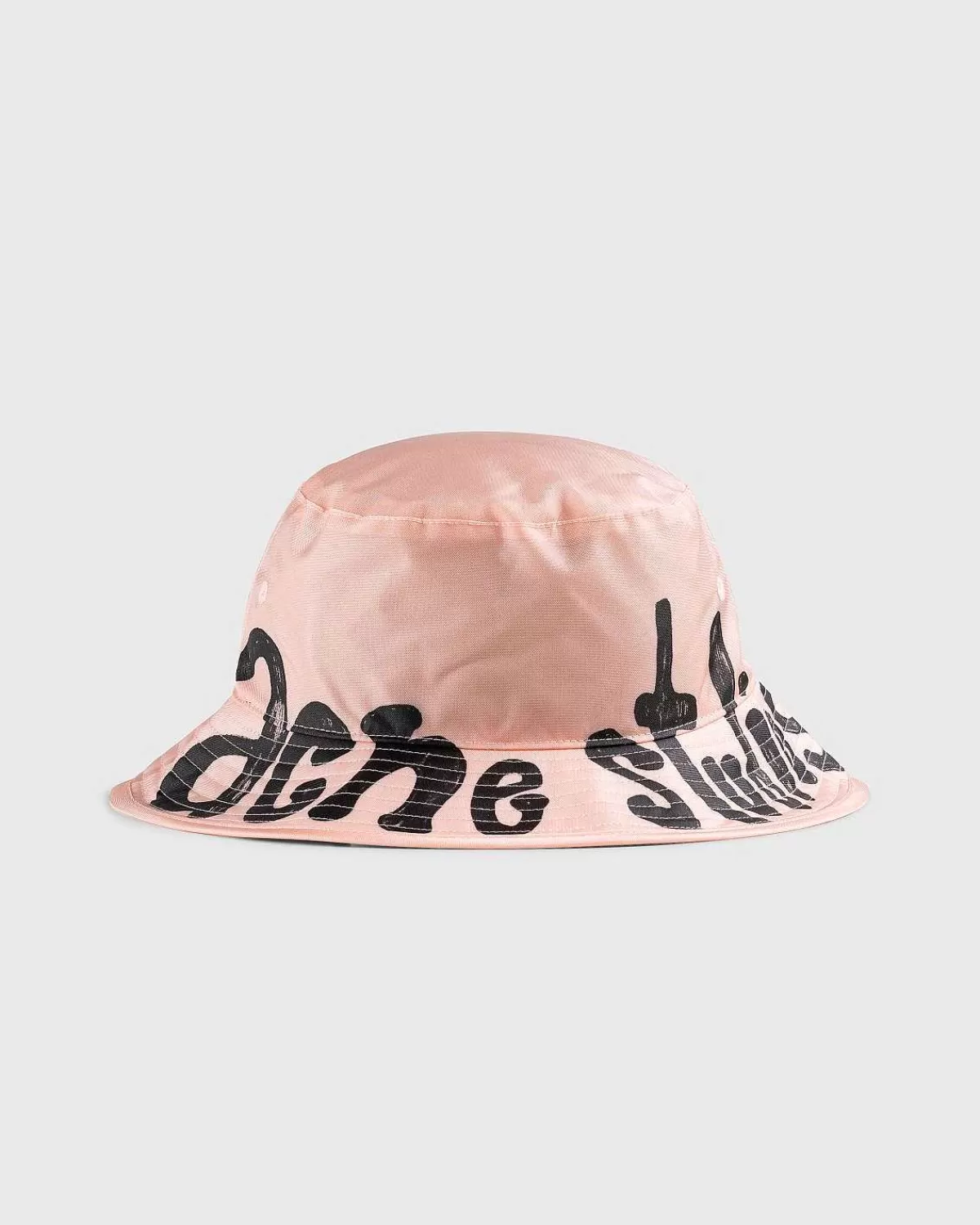 Hatte>Acne Studios Logo Bucket Hat Peach Pink