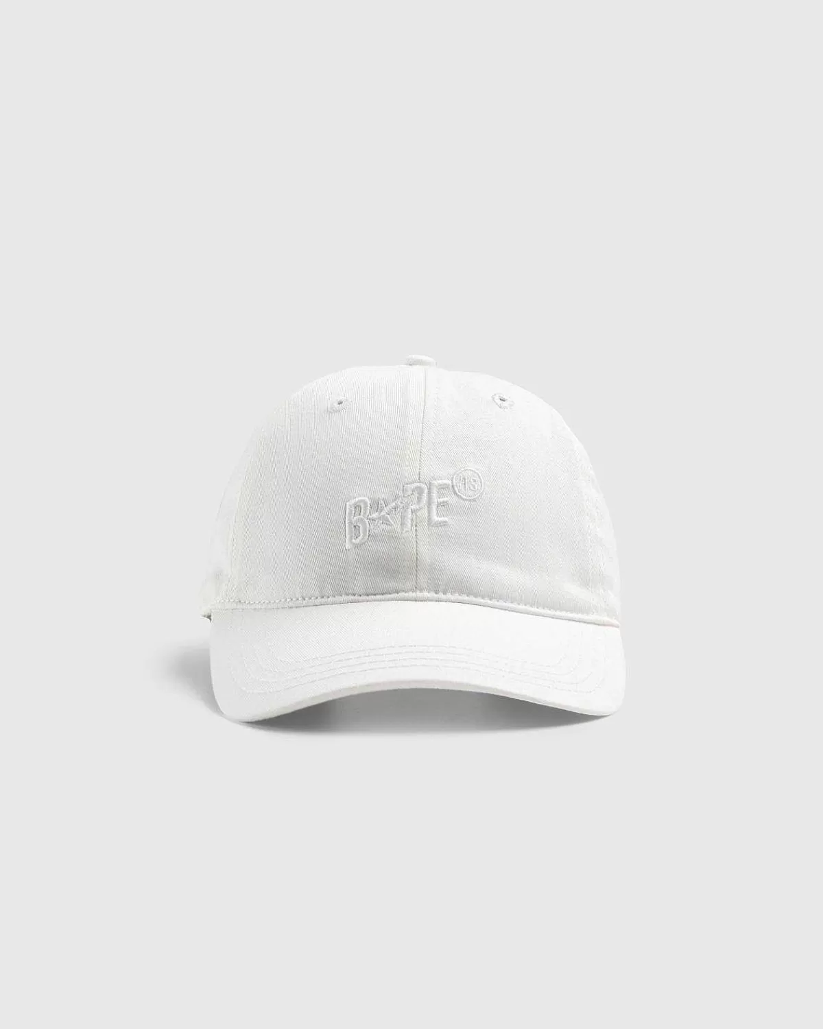 Hatte>BAPE Logo Cap Ivory