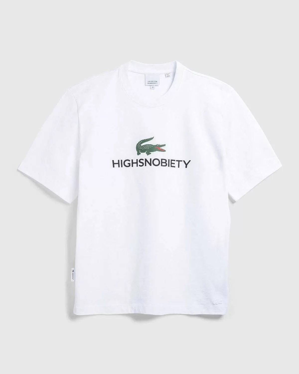 T-Shirts>Lacoste Logo T-Shirt Hvid