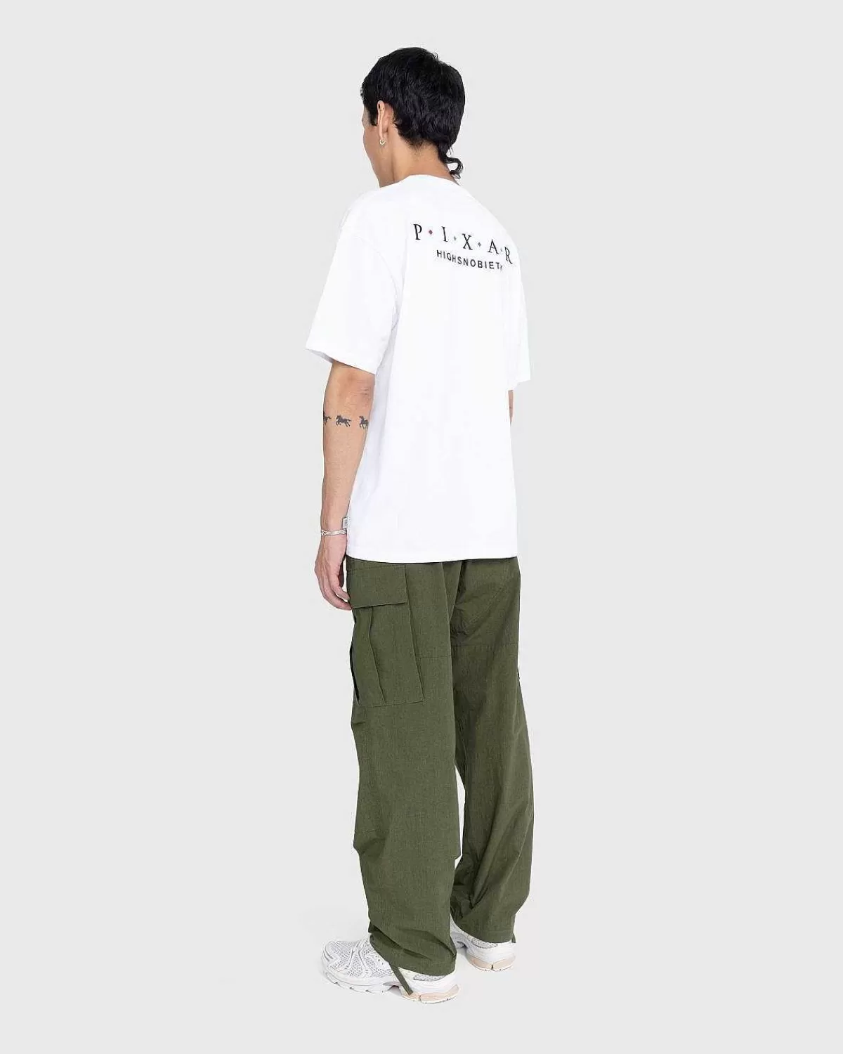 T-Shirts>Highsnobiety Logo T-Shirt Hvid