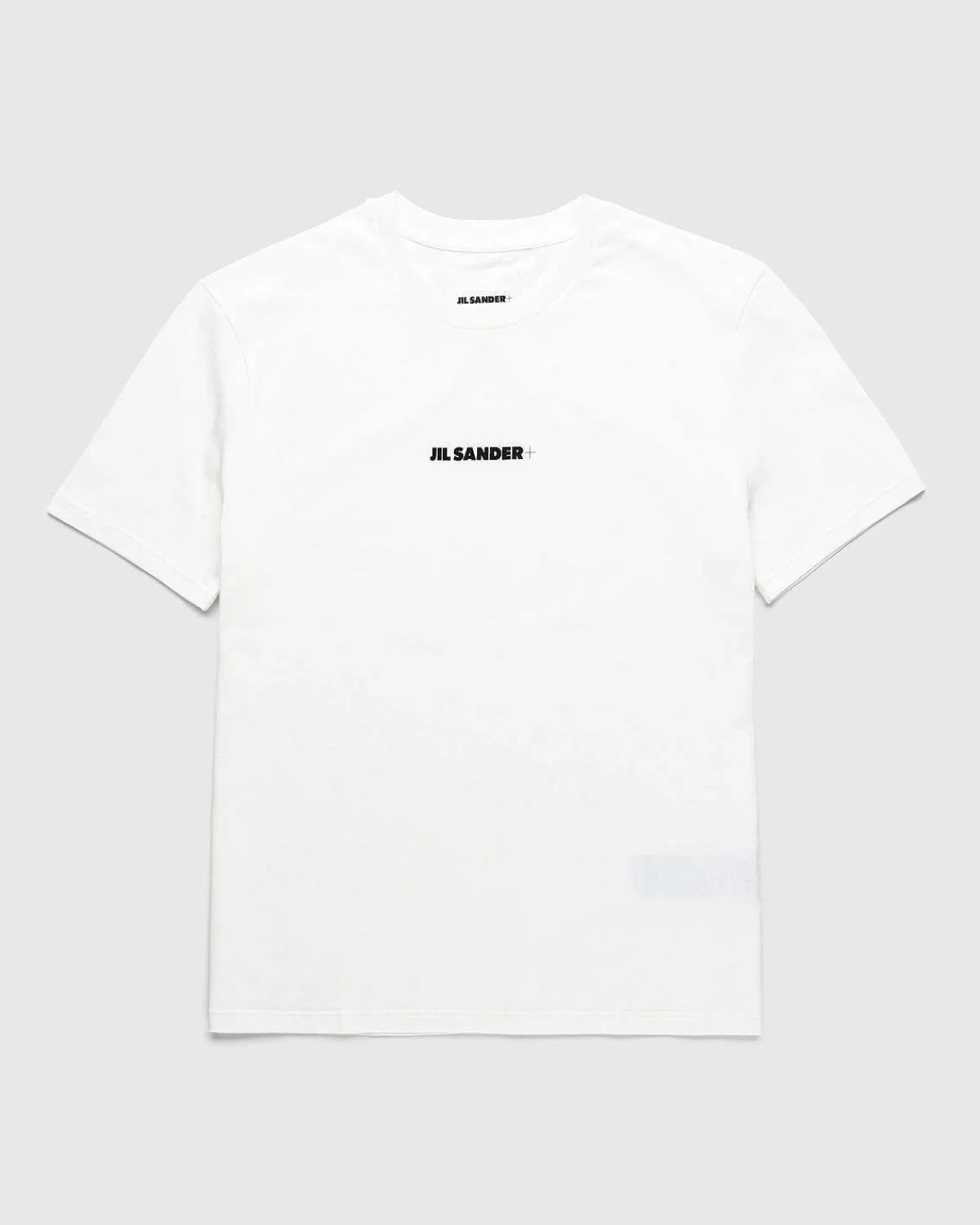 T-Shirts>Jil Sander Logo T-Shirt Porcelaen