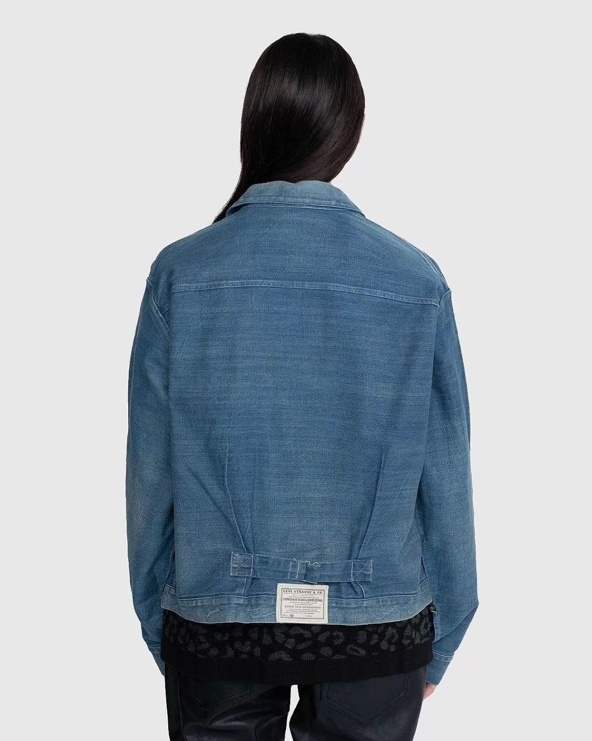 Overtøj>Levi's Lvc 1879 Plisseret Blusejakke Indigo Blue