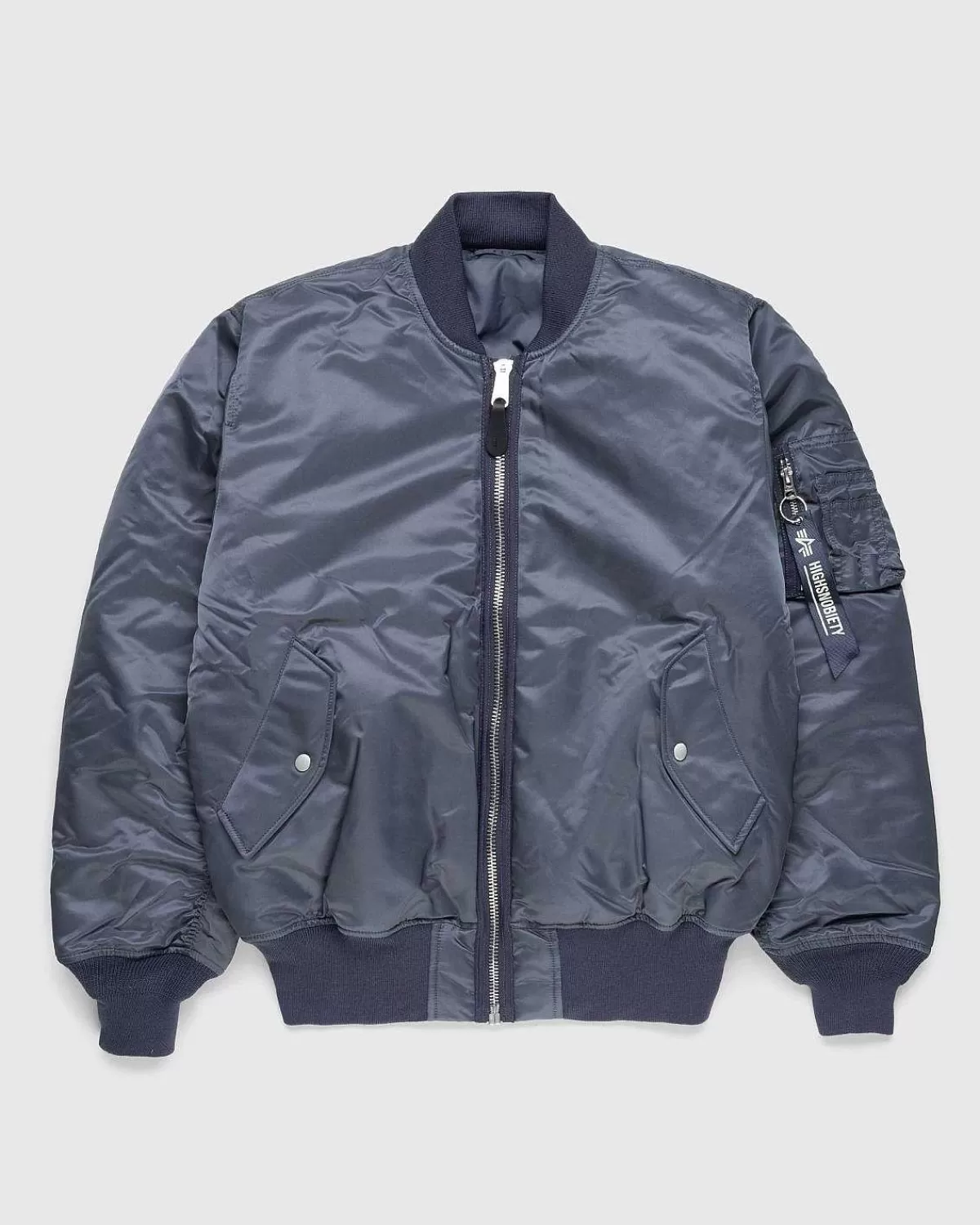 Overtøj>Alpha Industries Ma-1 Bomber Steel Navy