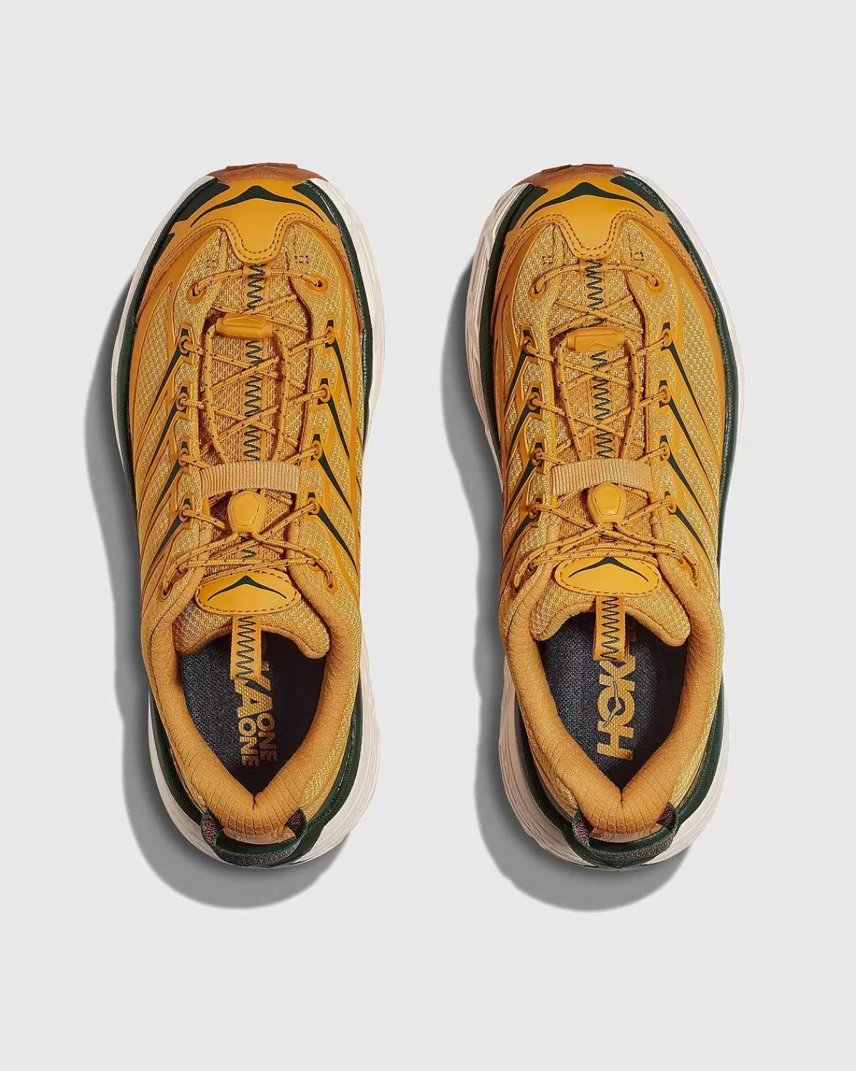 Sneakers>HOKA Mafate Three 2 Golden Yellow/Eggnog