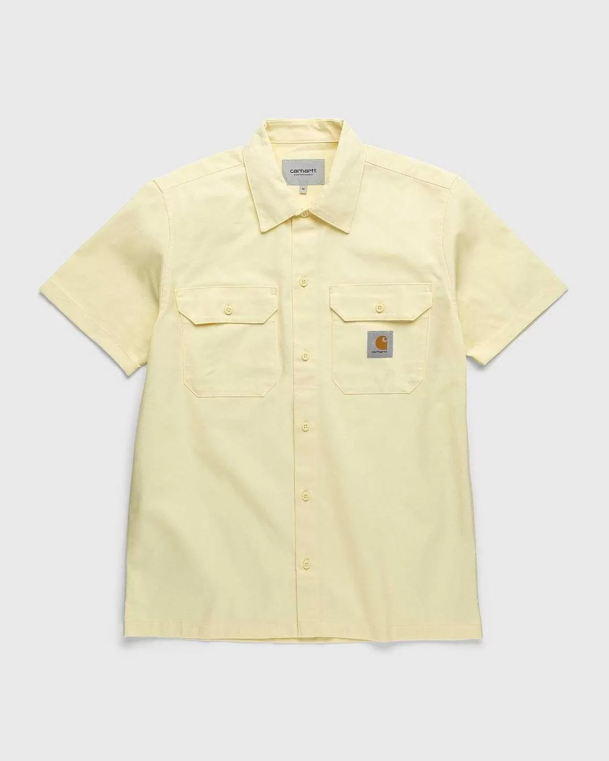 Skjorter>Carhartt WIP Master Shirt Soft Yellow