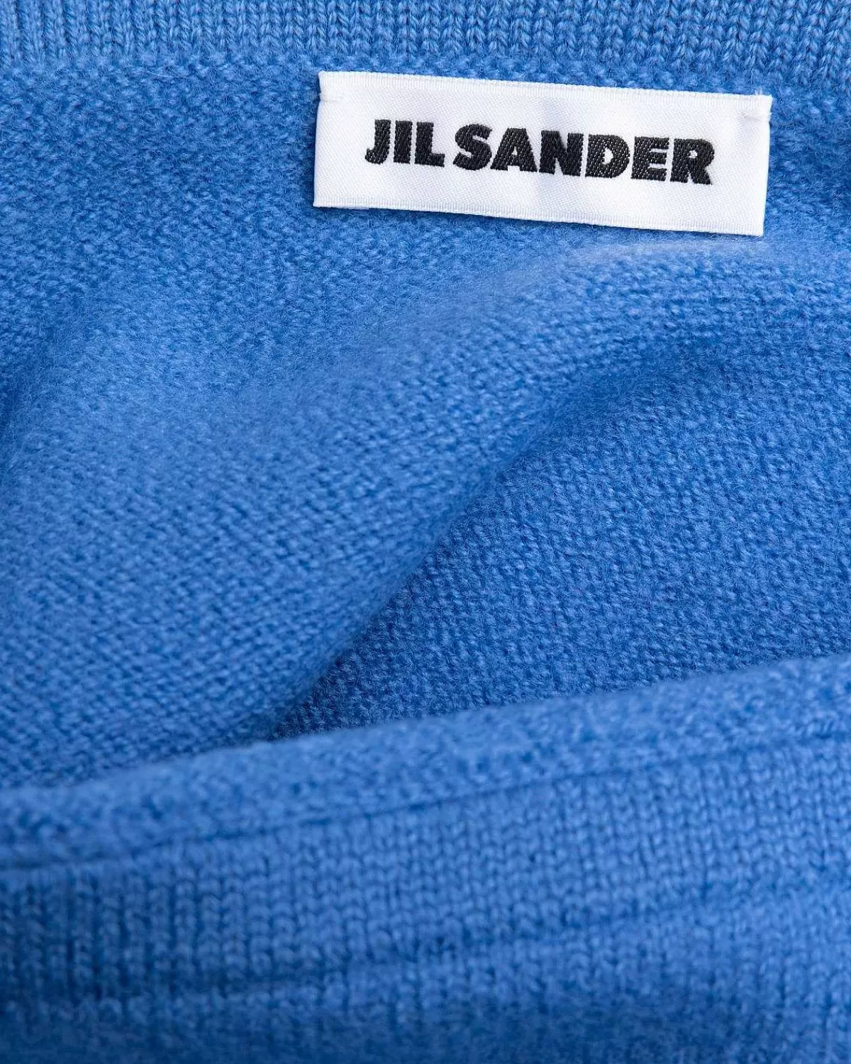 Vinter Tilbehør>Jil Sander Merino Foulard Kornblomst