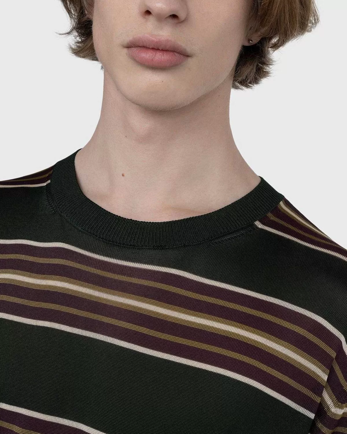 T-Shirts>Dries van Noten Mias Strik T-Shirt Flaske