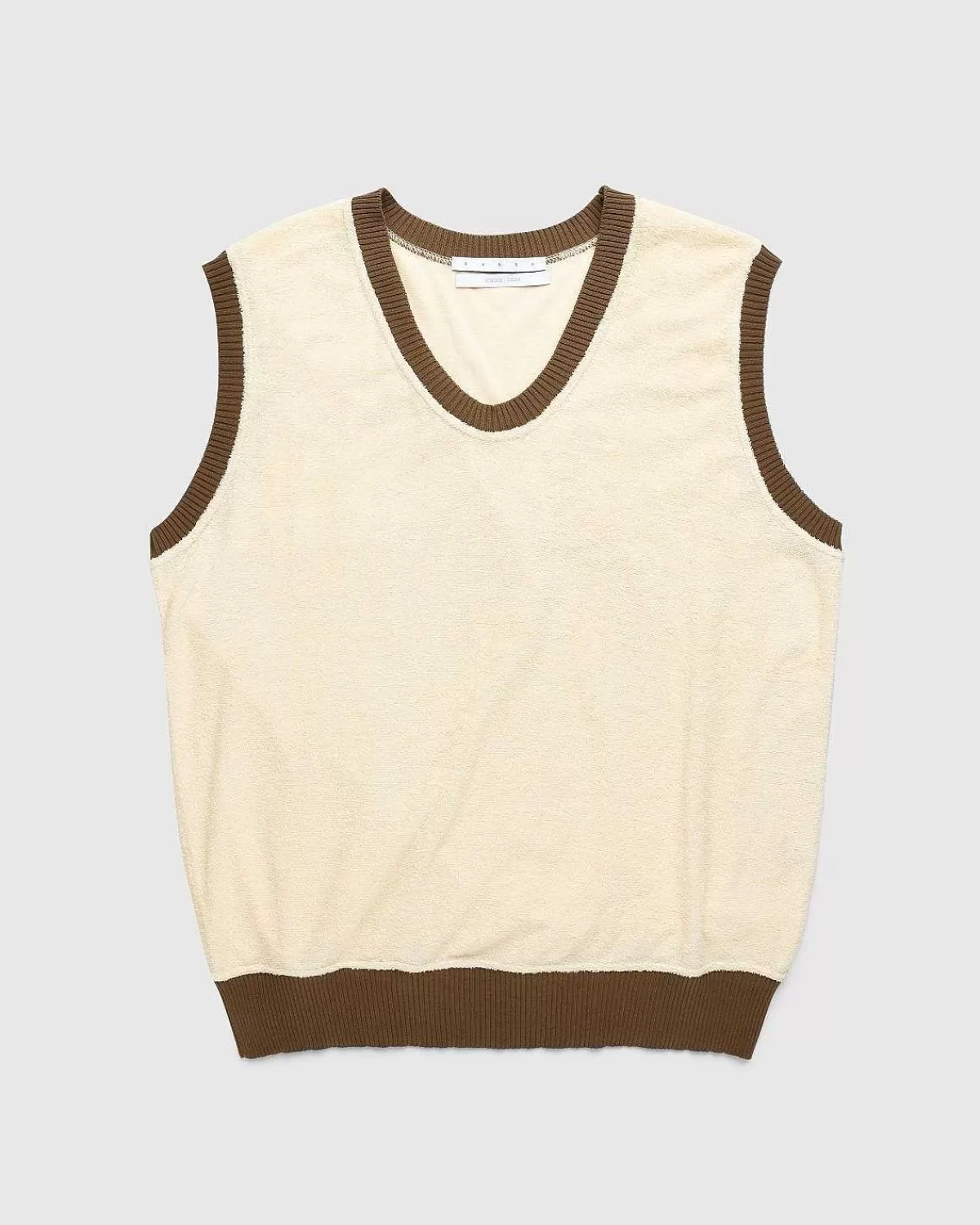 Strik>RANRA Mistur Sweater Vest Beige