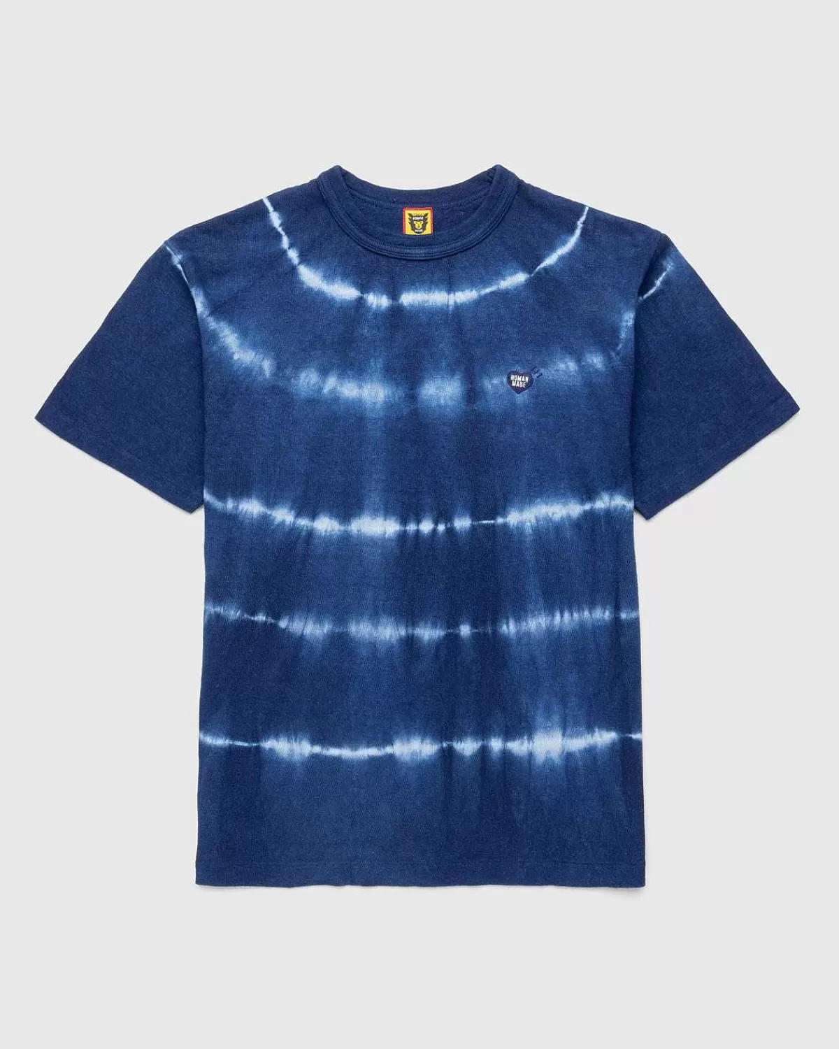 T-Shirts>Human Made Ningen-Sei Indigo Dyed T-Shirt #1 Bla