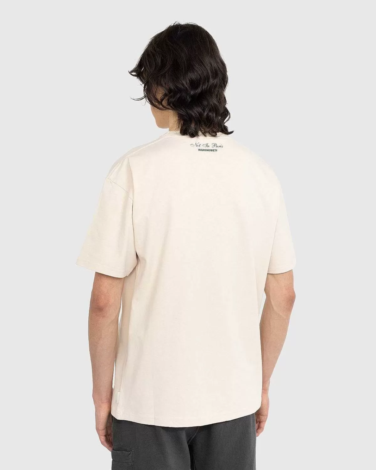 T-Shirts>Highsnobiety Not In Paris 5 Kortaermet T-Shirt Beige