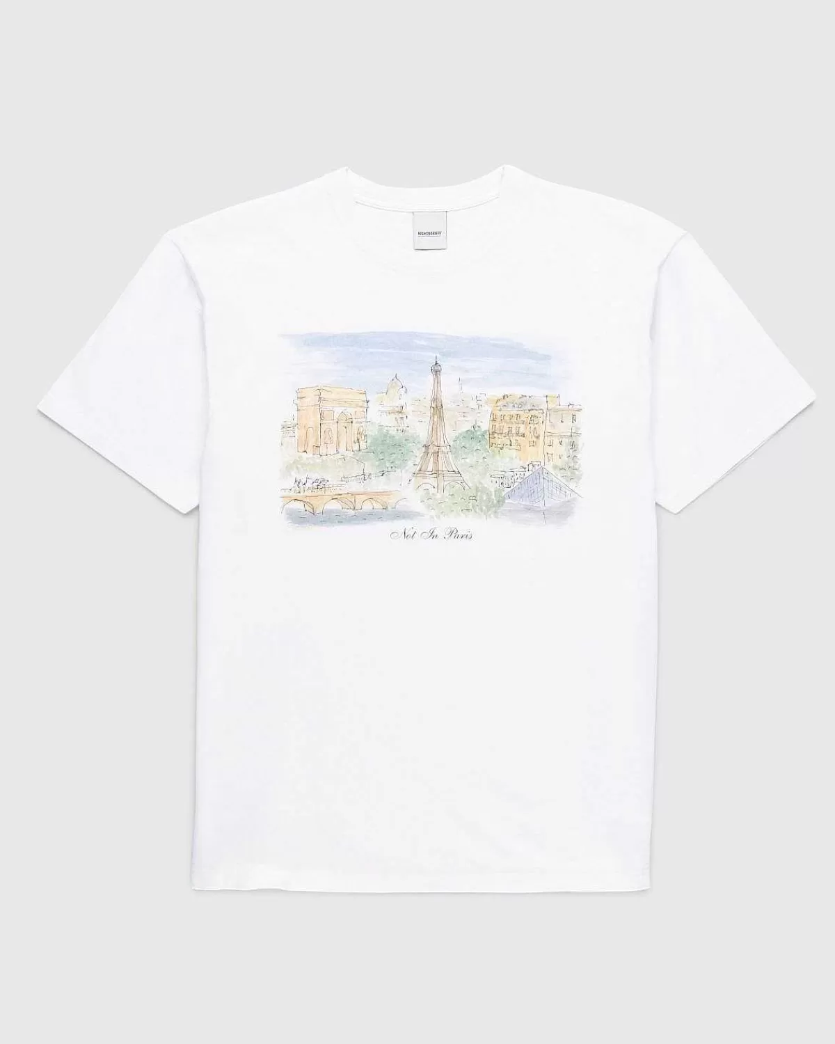 T-Shirts>Highsnobiety Not In Paris 5 T-Shirt Off-White