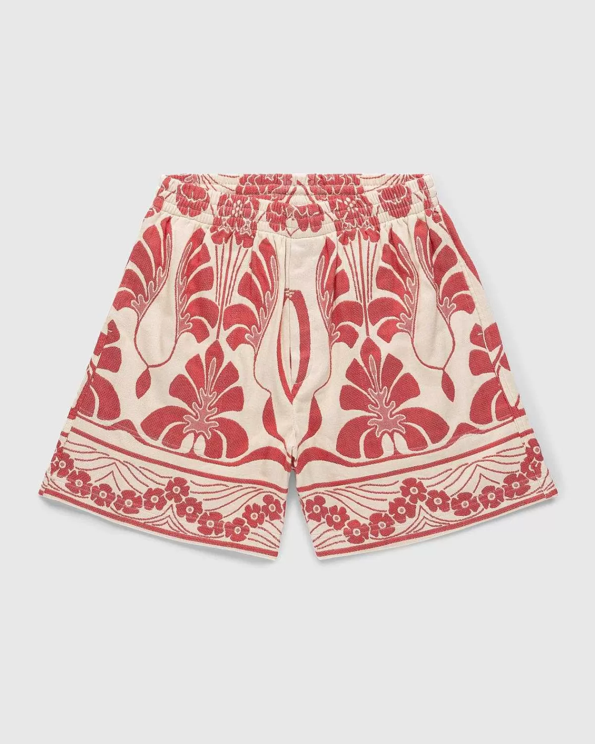 Shorts>Bode Nouveau Monstera Shorts Rod