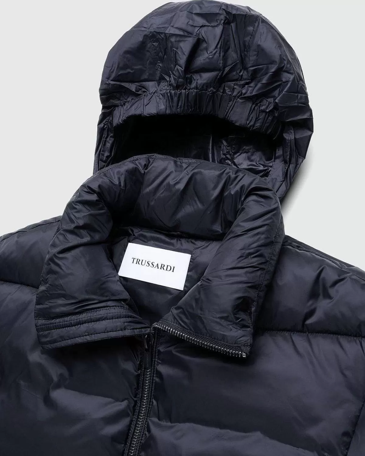 Overtøj>Trussardi Nylon Dunjakke Sort