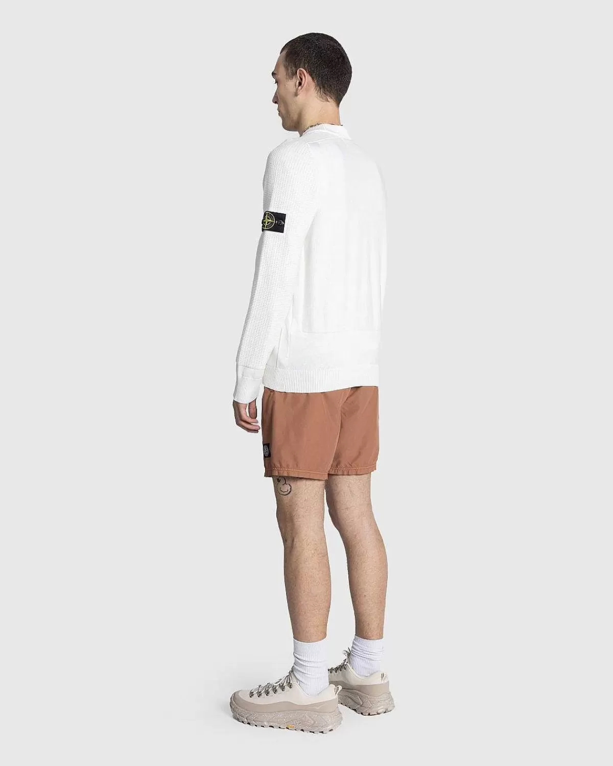 Badetøj>Stone Island Nylon Metal Badeshorts Rust