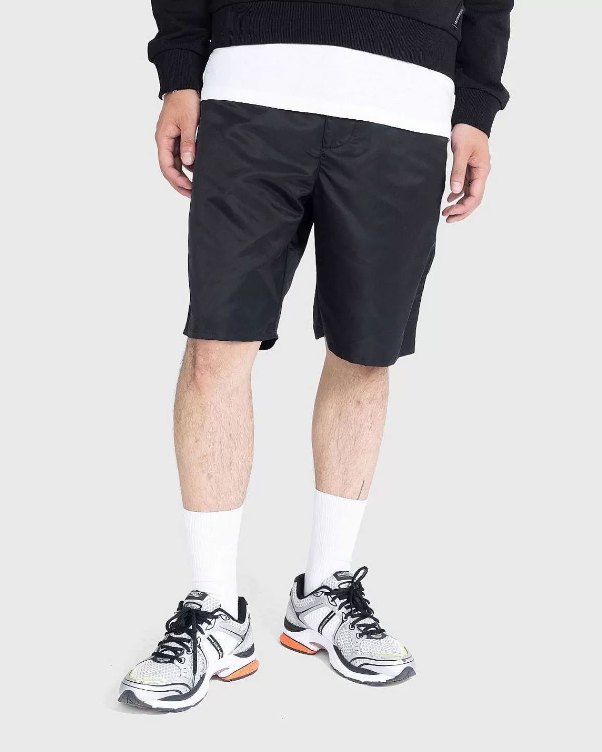 Shorts>Trussardi Nylon Shorts Sort