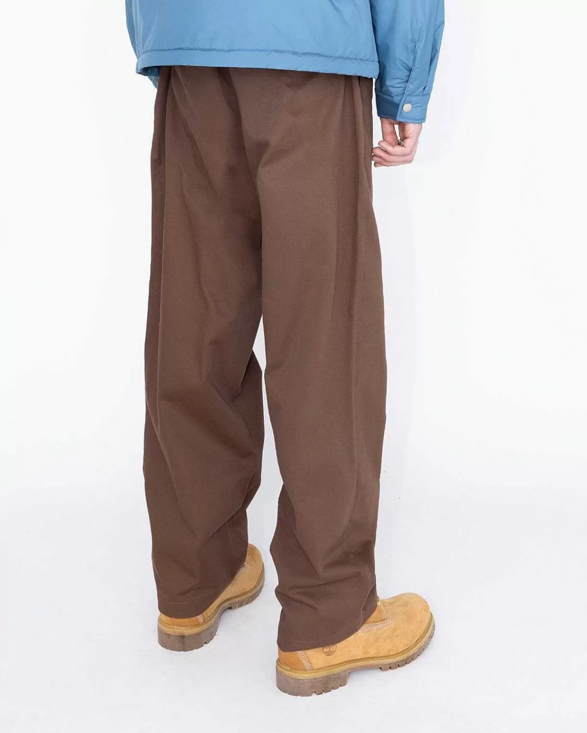 Bukser>Highsnobiety HS05 Omvendt Twill Baggy Trouser Brun