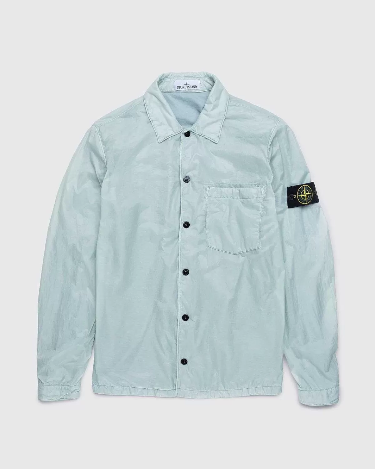 Skjorter>Stone Island Overshirt Himmelbla 11025