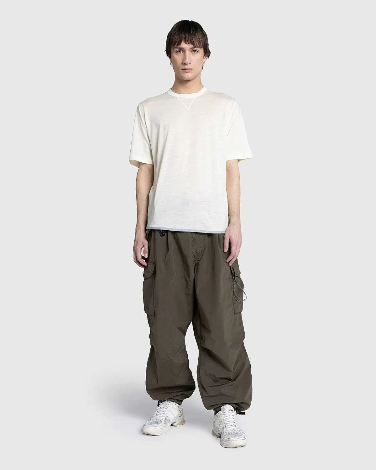 Bukser>And Wander Oversized Cargo Bukser Khaki