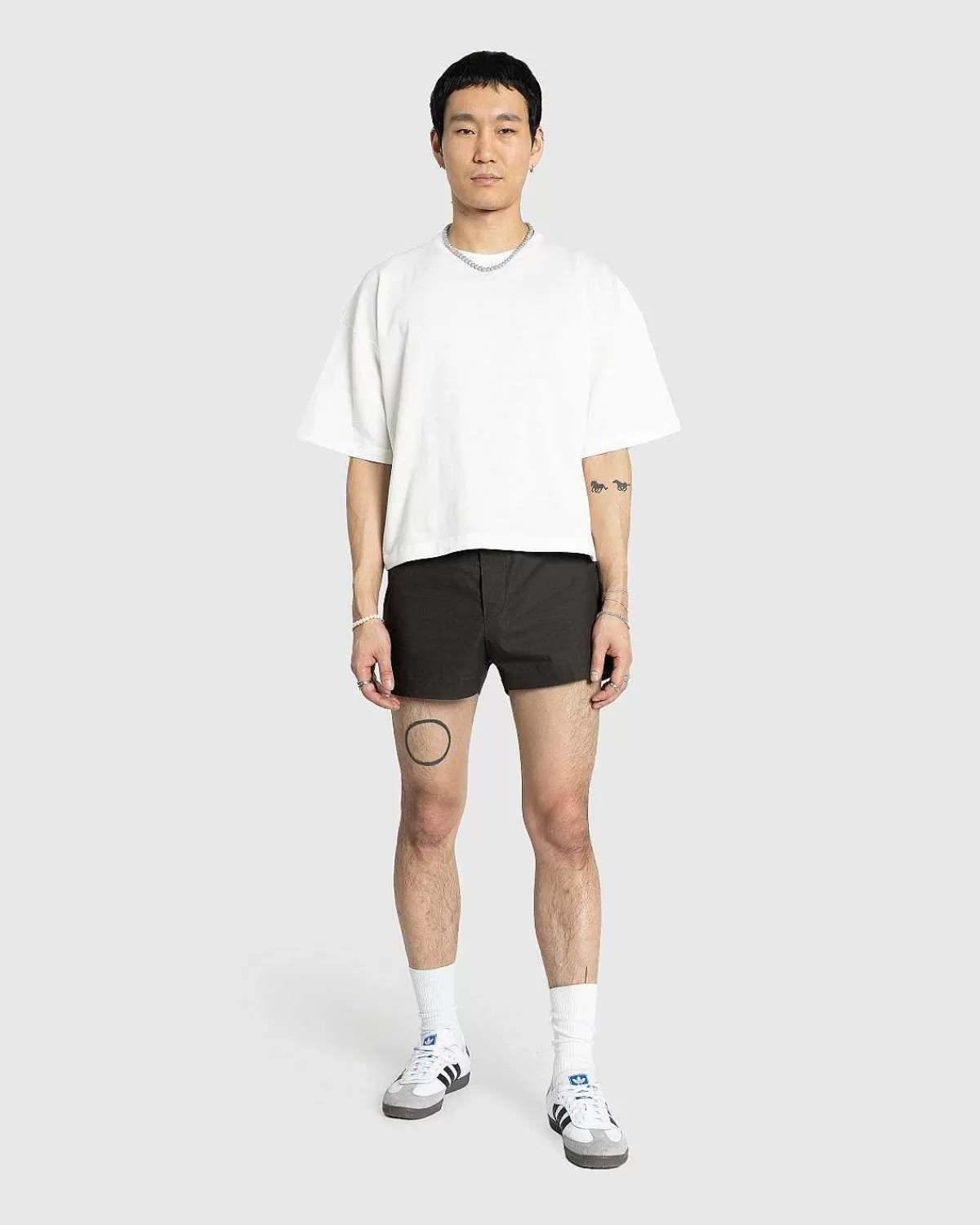 Badetøj>Meta Campania Collective Paul Badeshorts Mork Khaki Brun