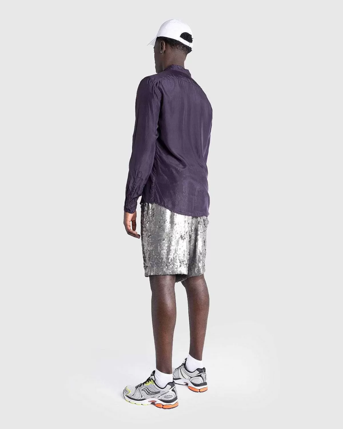 Shorts>Dries van Noten Piperi Shorts Paillet Solv