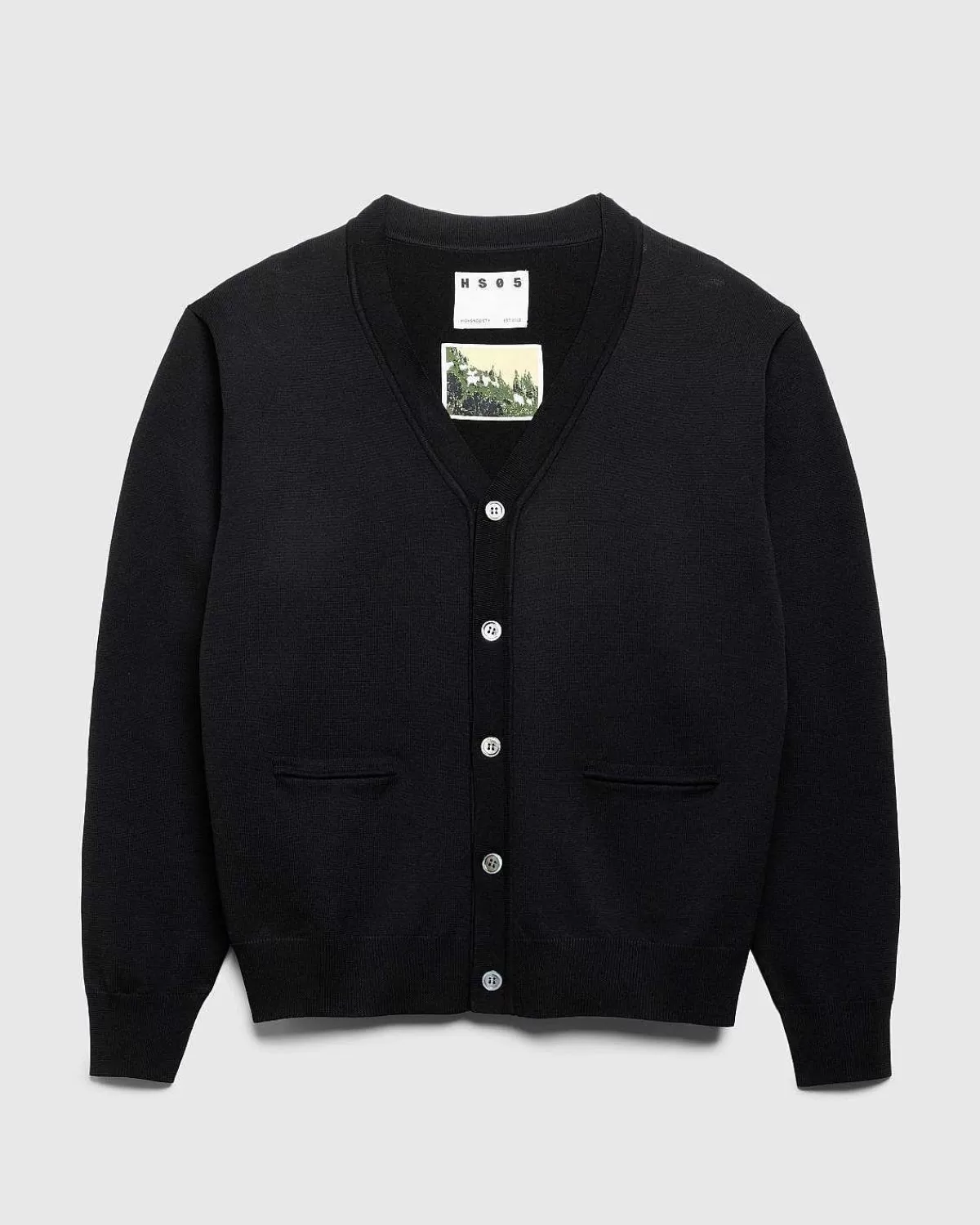 Strik>Highsnobiety HS05 Poly Strik Cardigan Sort