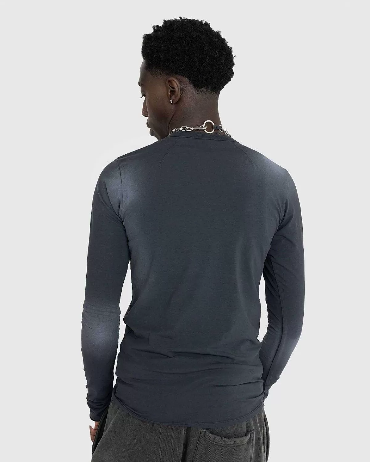 T-Shirts>Entire Studios Primer Longsleeve Washed Black