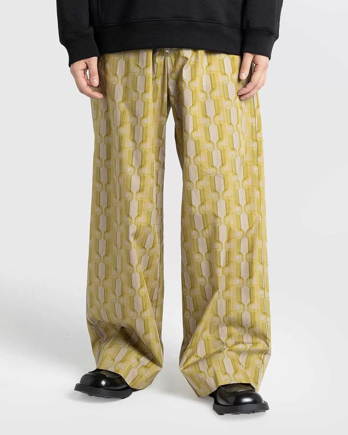 Bukser>Dries van Noten Primo Pants Ombre/Lime