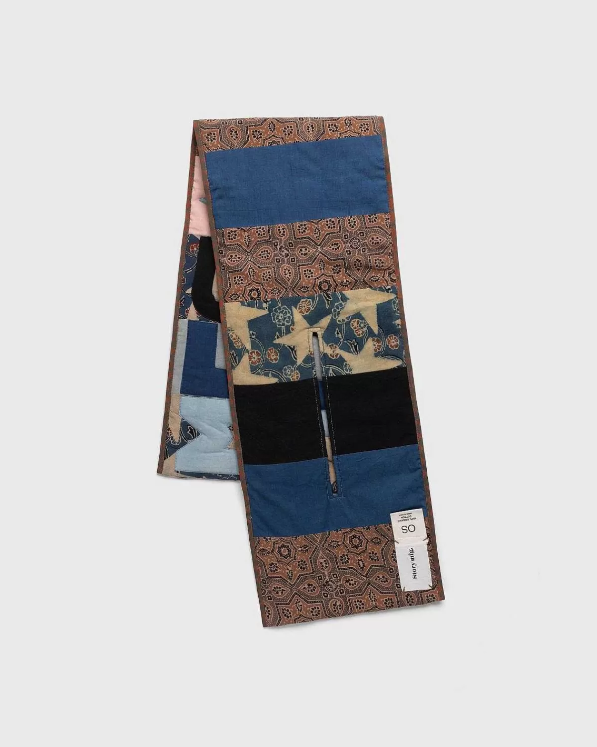 Vinter Tilbehør>Story mfg. Puffer Scarf Star Scraps Patchwork Multi