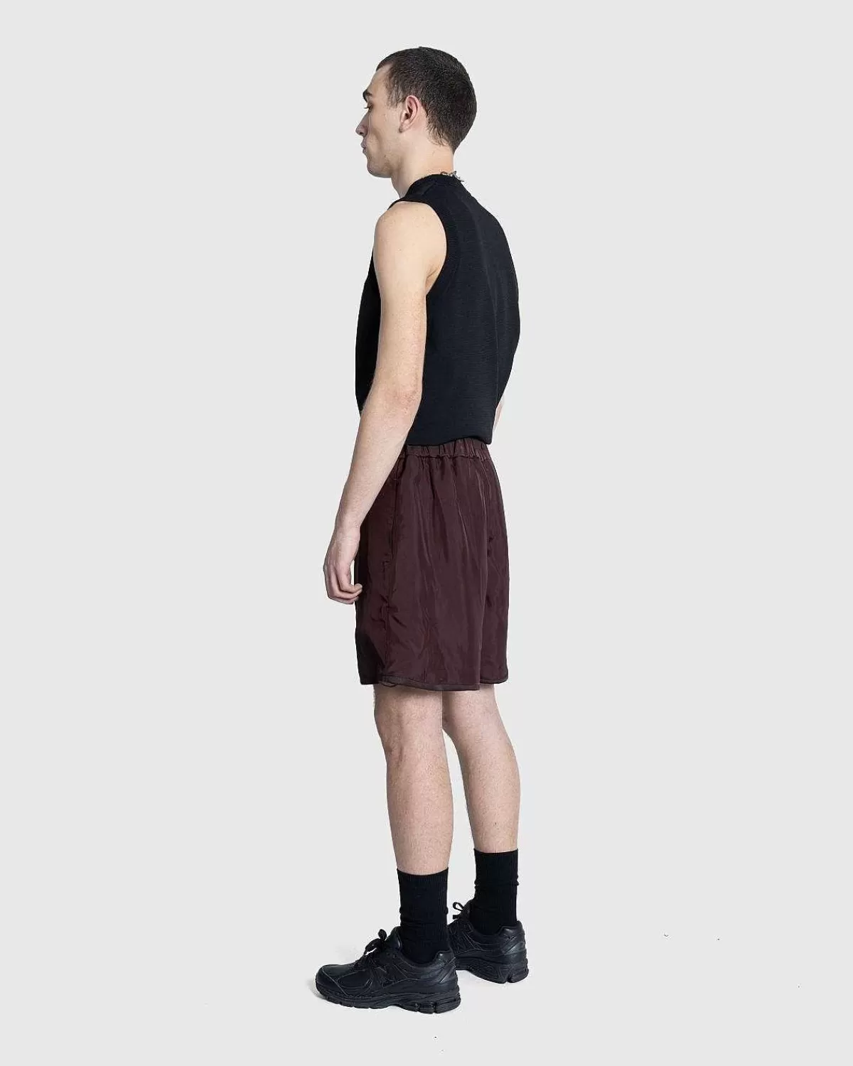 Shorts>Jil Sander Rayon Shorts Espresso