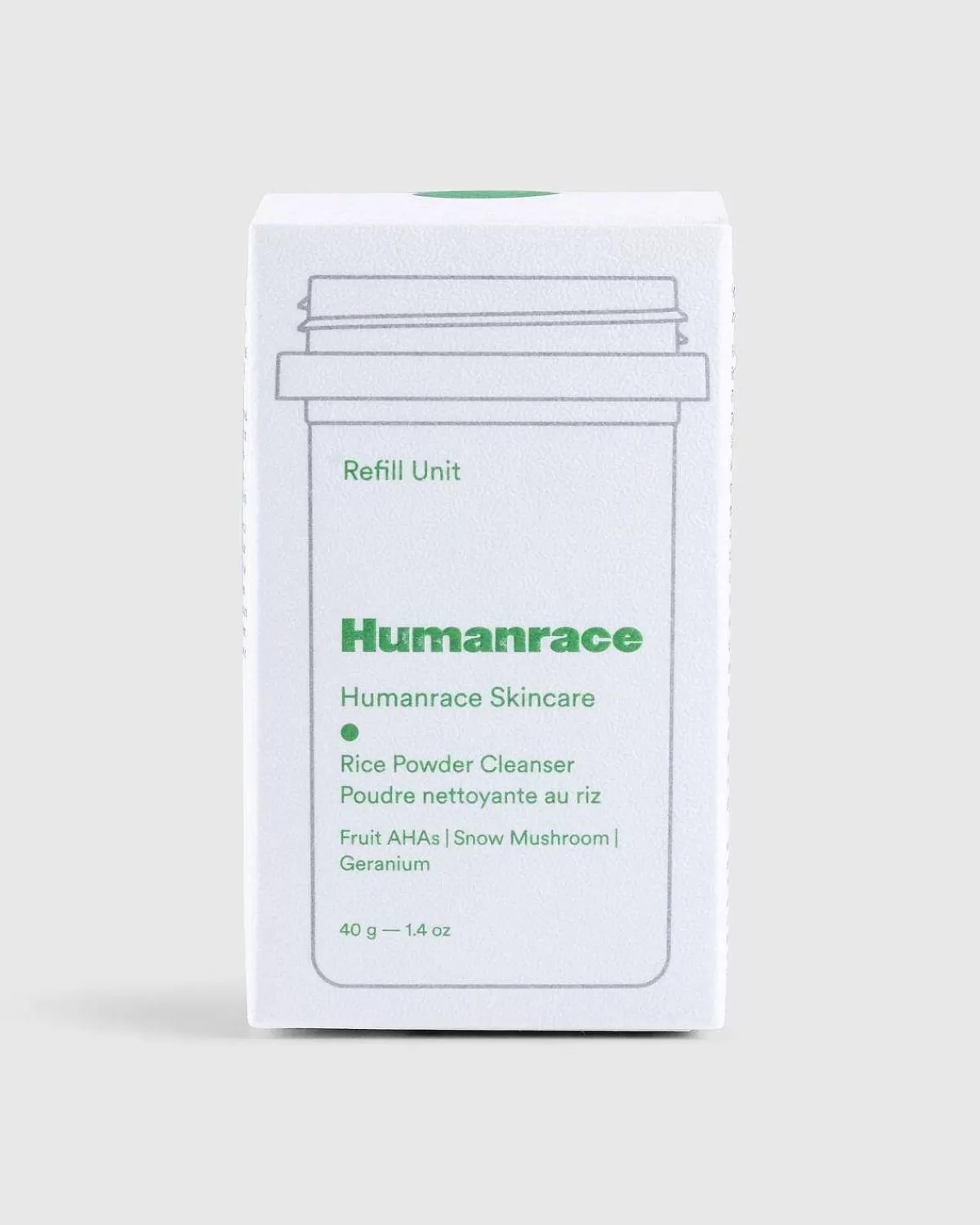 Toiletartikler>Humanrace Rice Powder Cleanser Refill