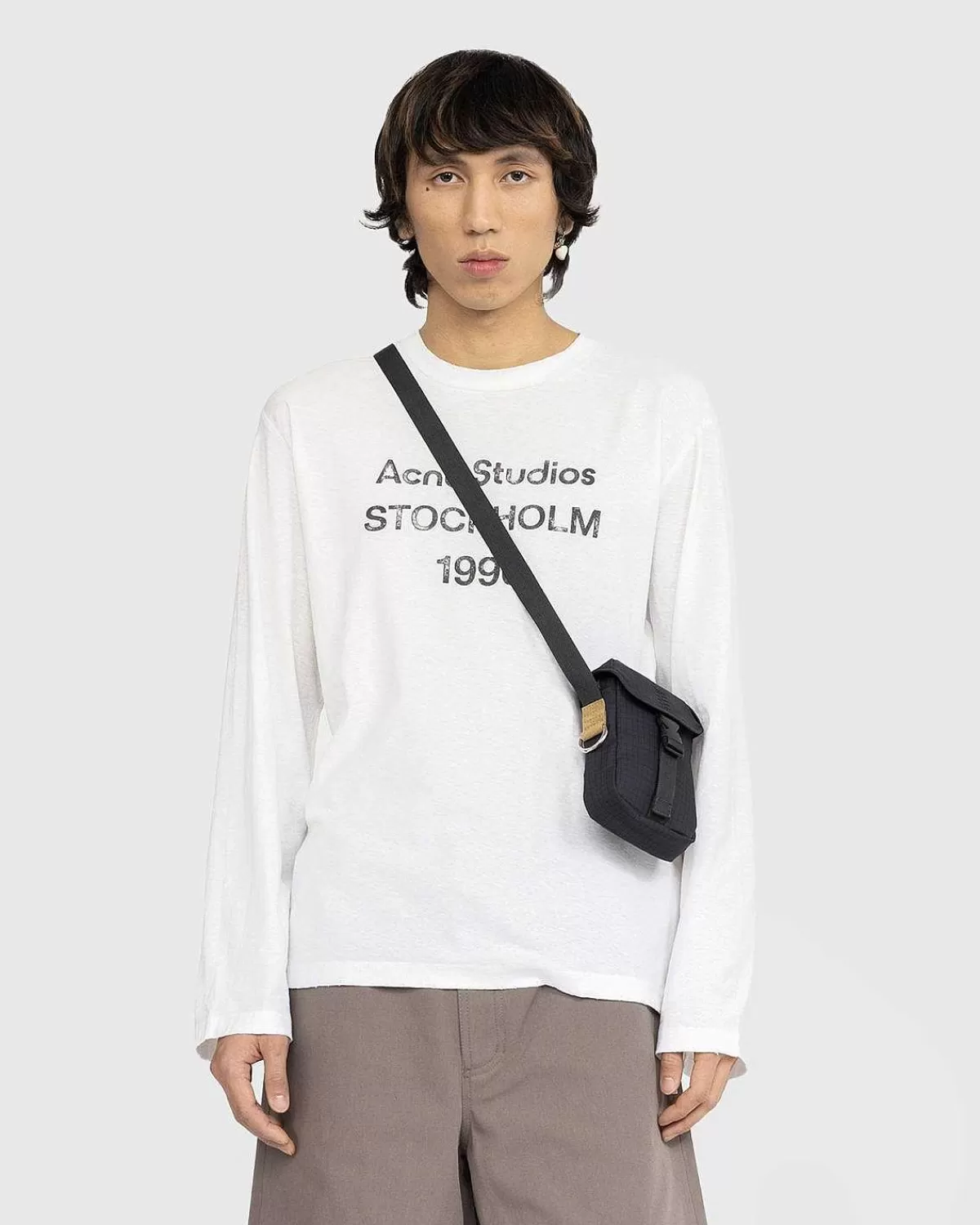 Tasker>Acne Studios Ripstop Mini Pouch Taske Sort