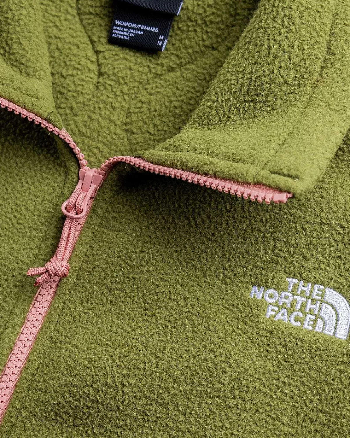 Overtøj>The North Face Royal Arch Fleecejakke Med Fuld Lynlas Forest Olive/Khaki Stone