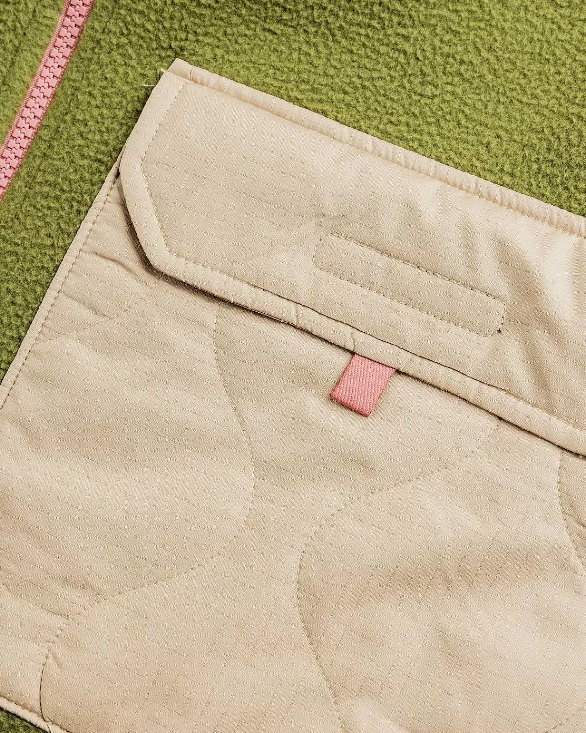 Overtøj>The North Face Royal Arch Fleecejakke Med Fuld Lynlas Forest Olive/Khaki Stone