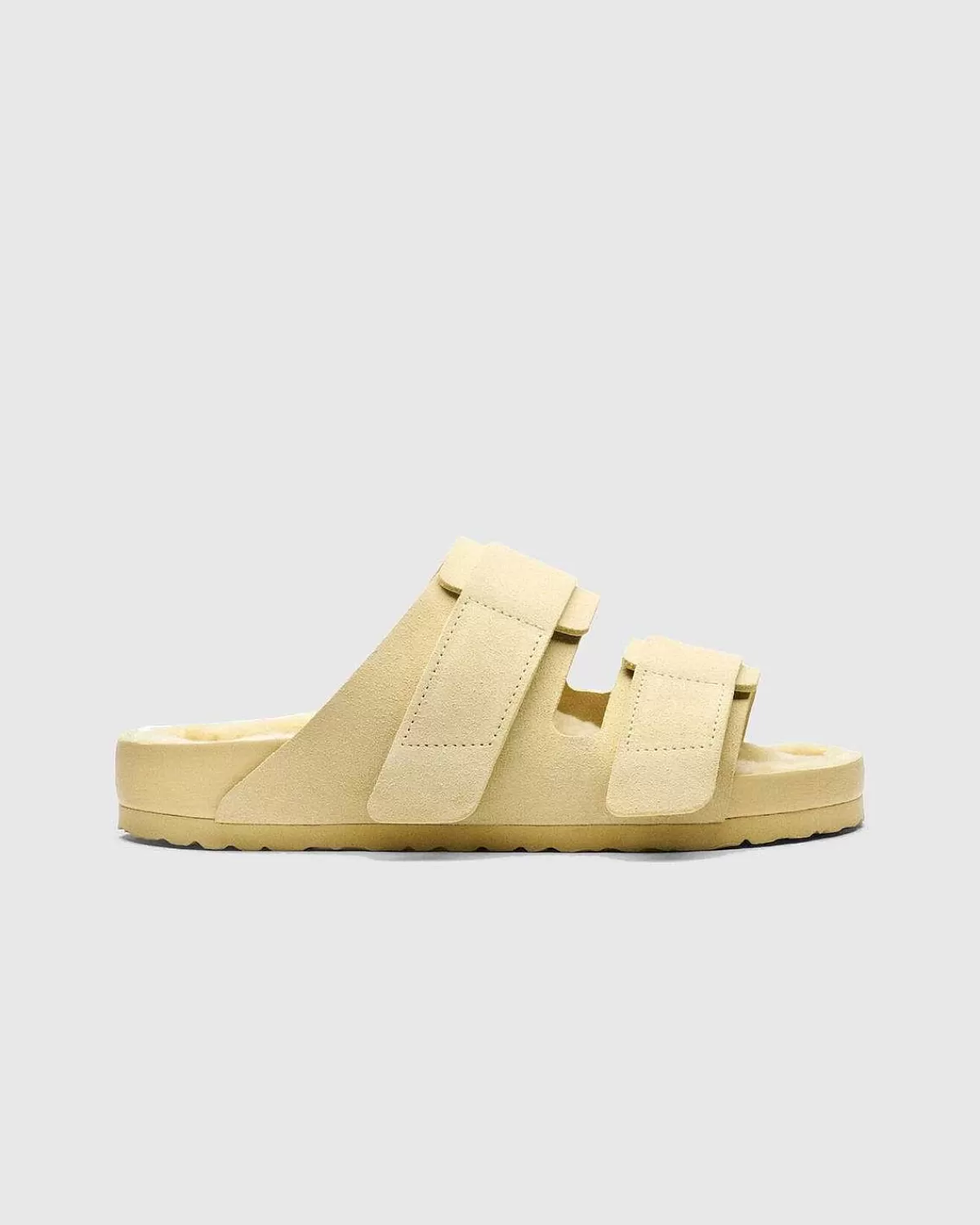 Sandaler>Birkenstock Shearling Uji Halm/Loggul