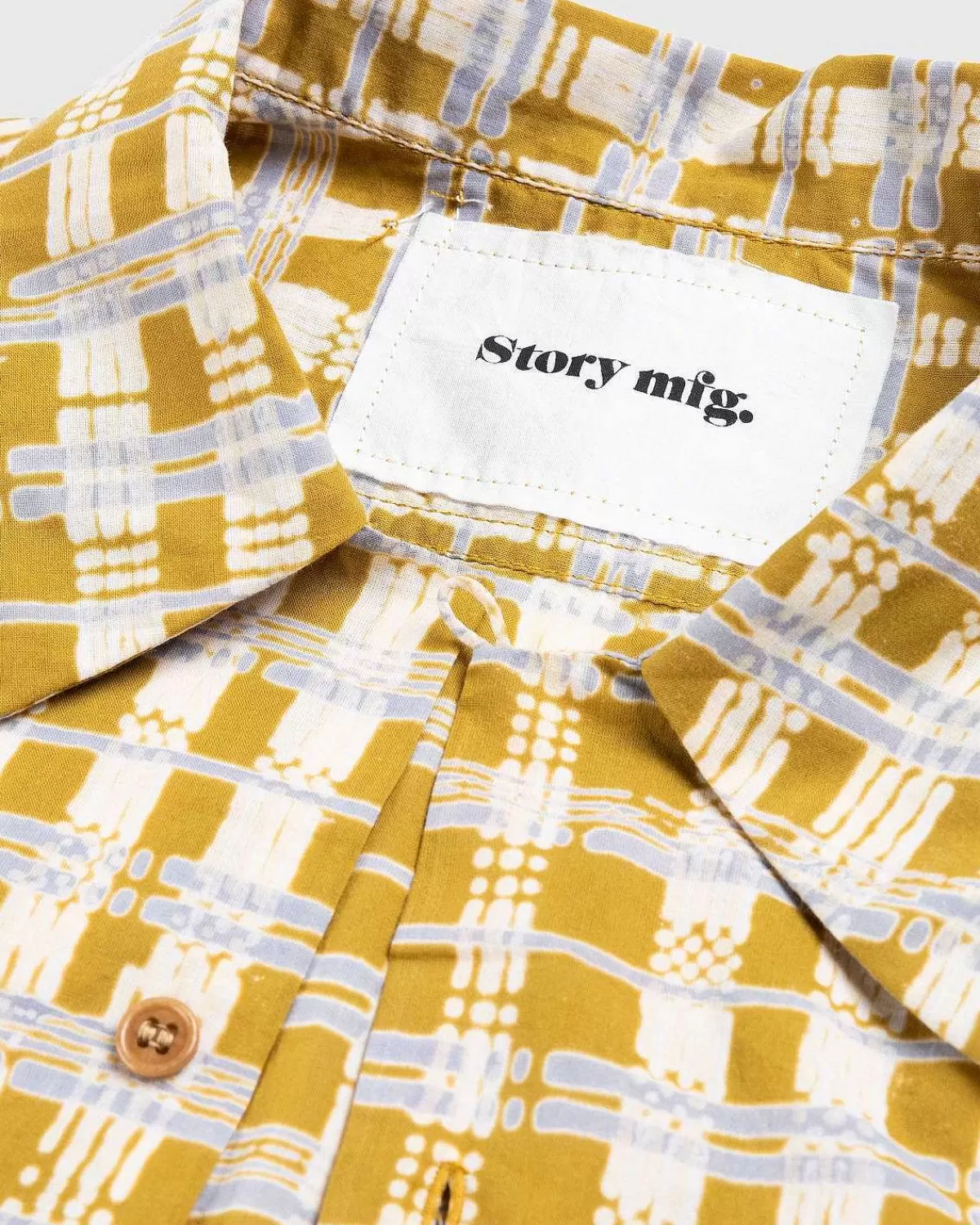 Skjorter>Story mfg. Shore Shirt Check Block