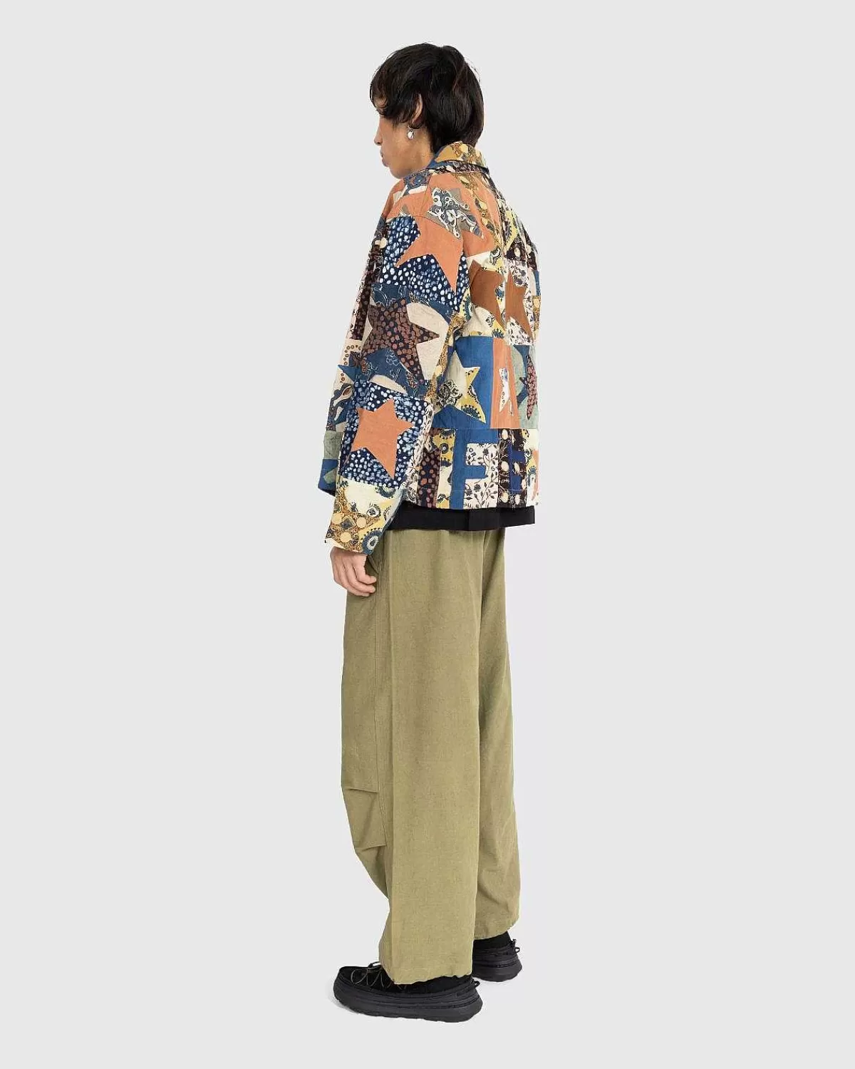 Overtøj>Story mfg. Short On Time Jacket Patchwork Multi