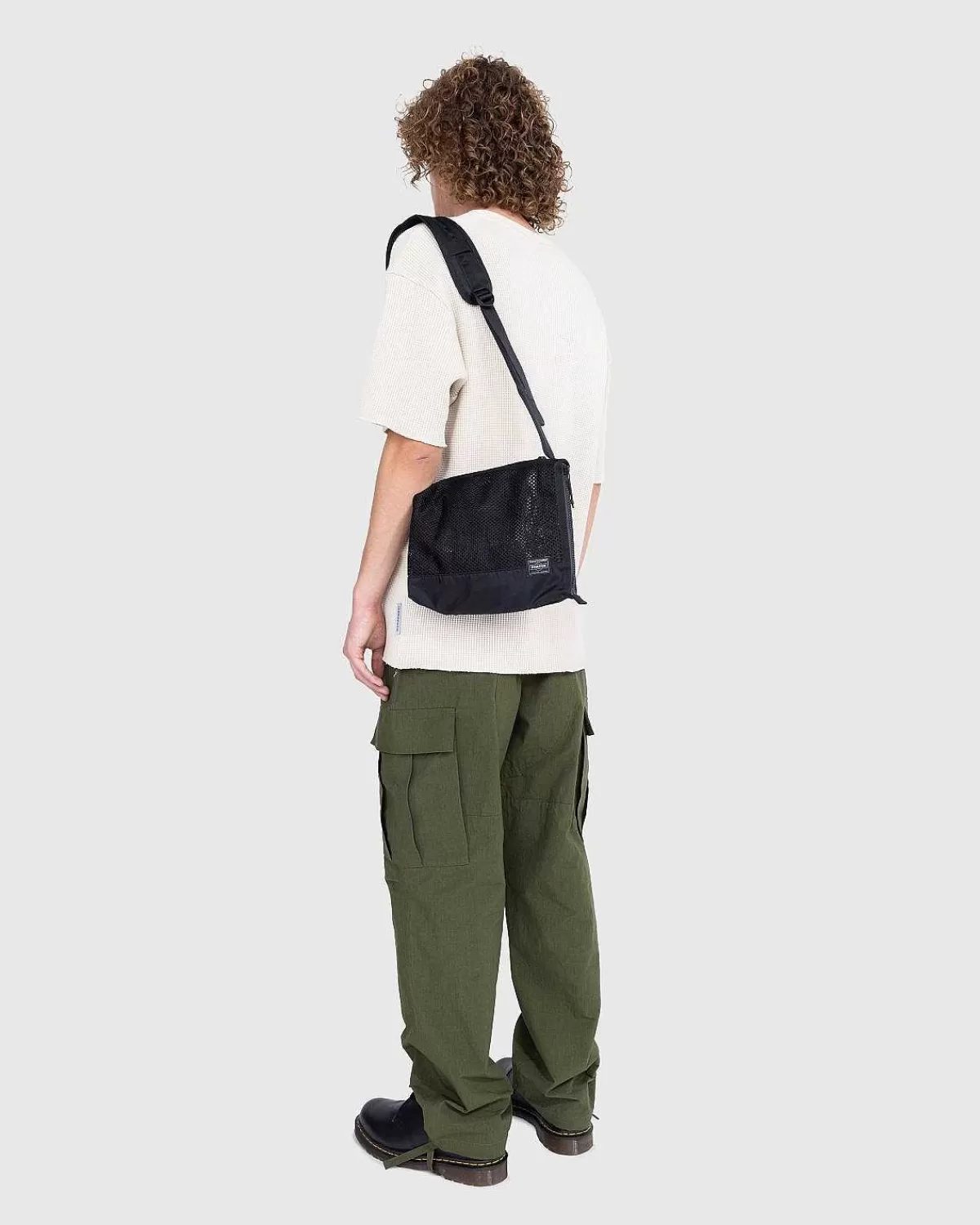 Tasker>Porter-Yoshida & Co. Skaerm Front Sidetaske Sort