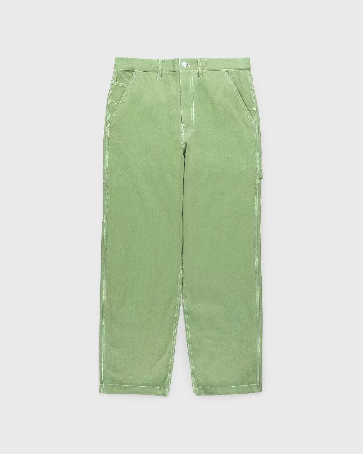 Bukser>Highsnobiety HS05 Soltorrede Canvas Carpenter Pants Gron