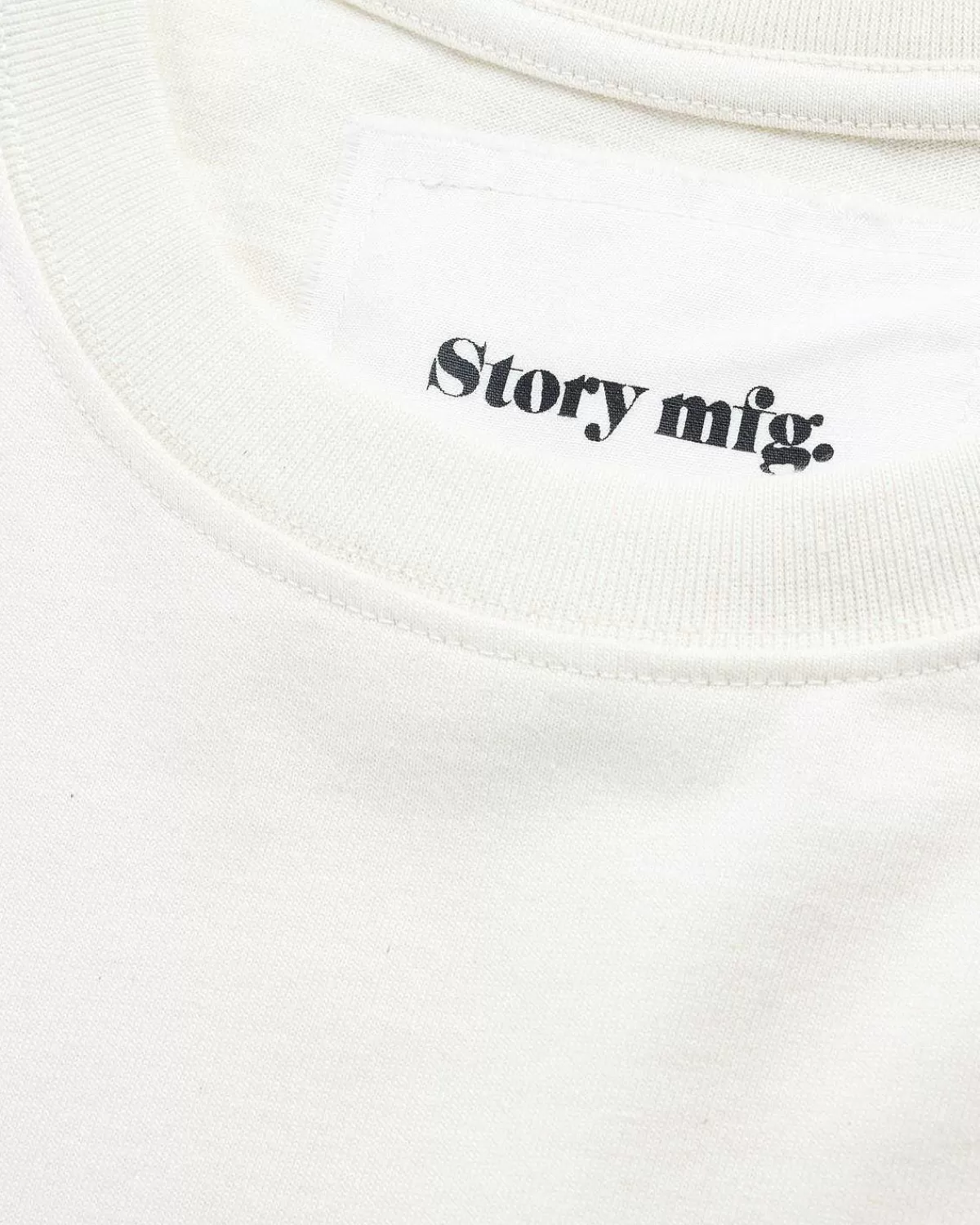 T-Shirts>Story mfg. Speaking Tree Ss Off-White