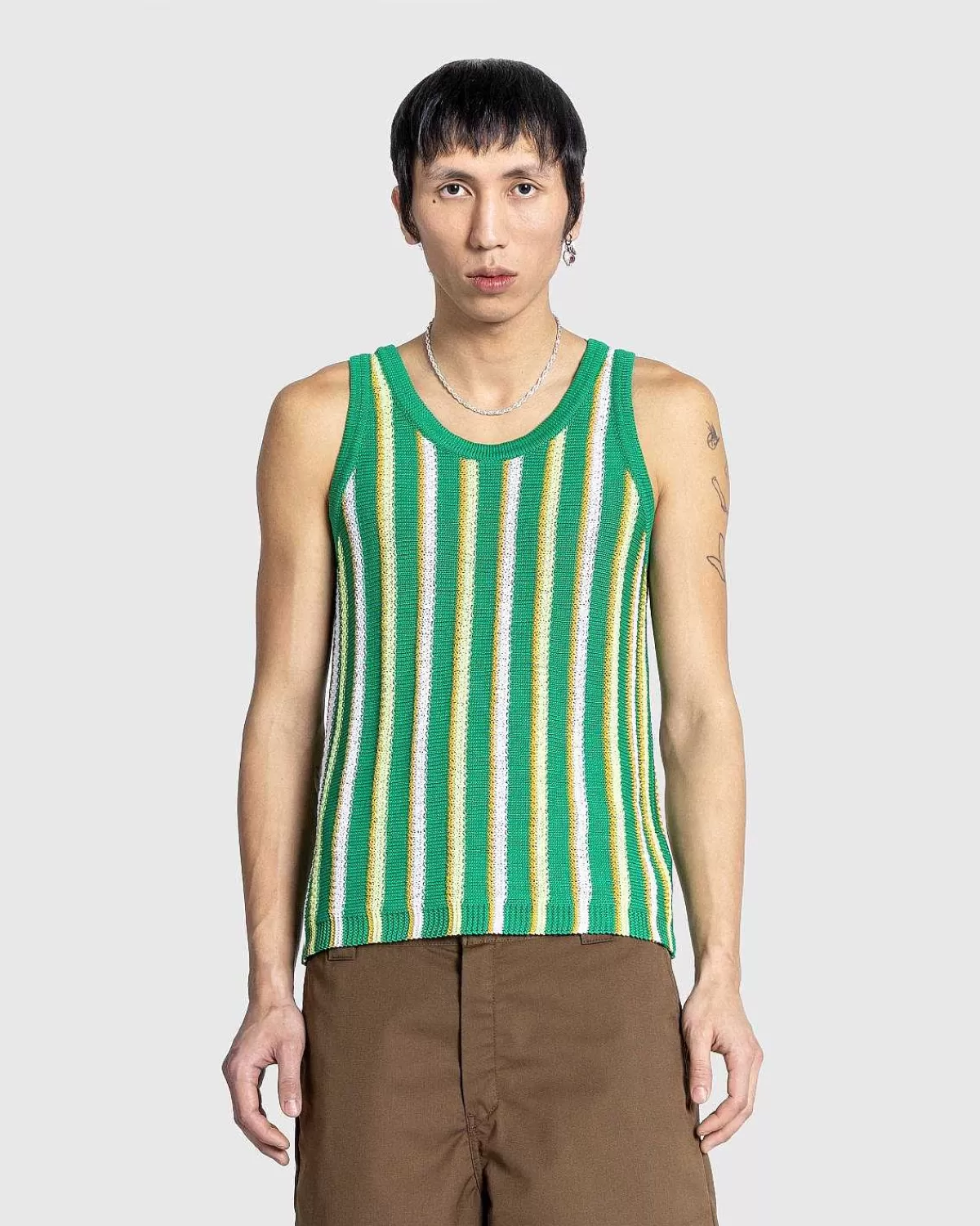 Strik>Marni Strik Tank Top Sea Green