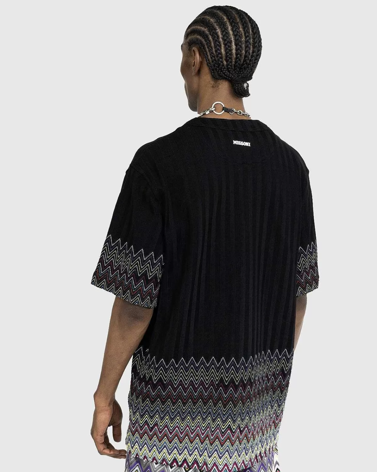 Skjorter>Missoni Strikket T-Shirt Sort