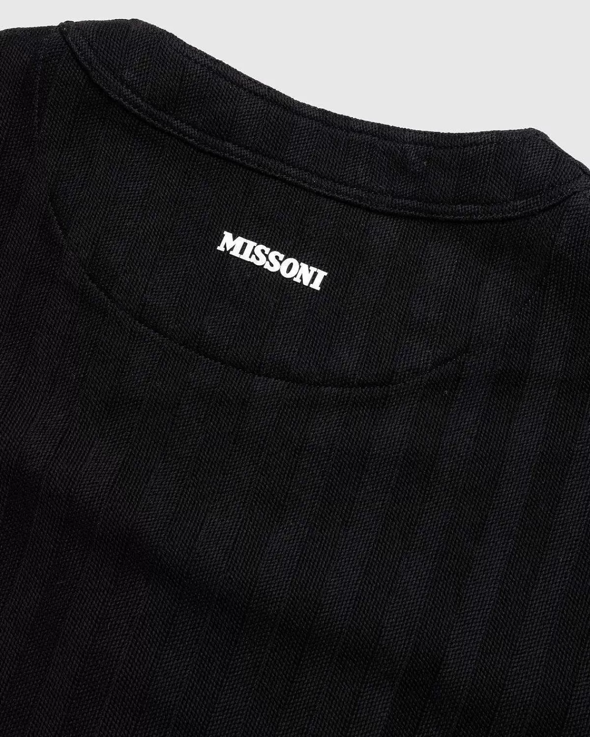 Skjorter>Missoni Strikket T-Shirt Sort