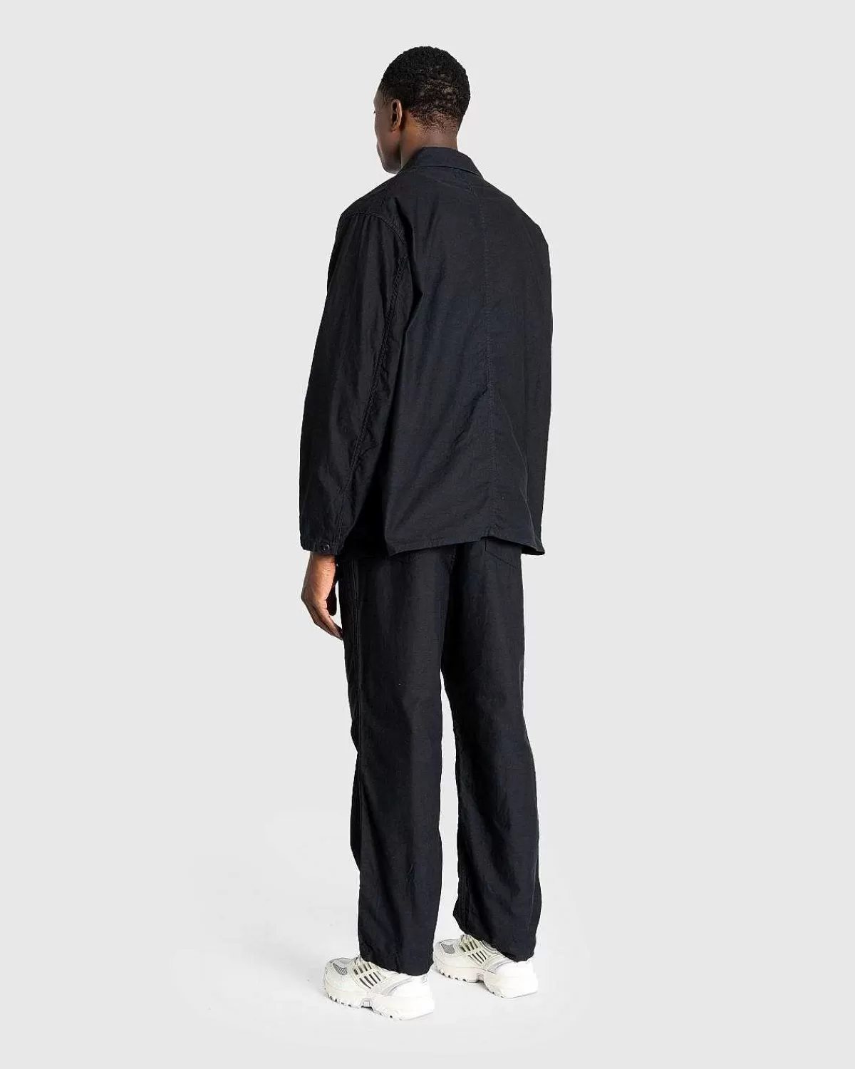 Bukser>Needles String Fatigue Pant Back Sateen Black