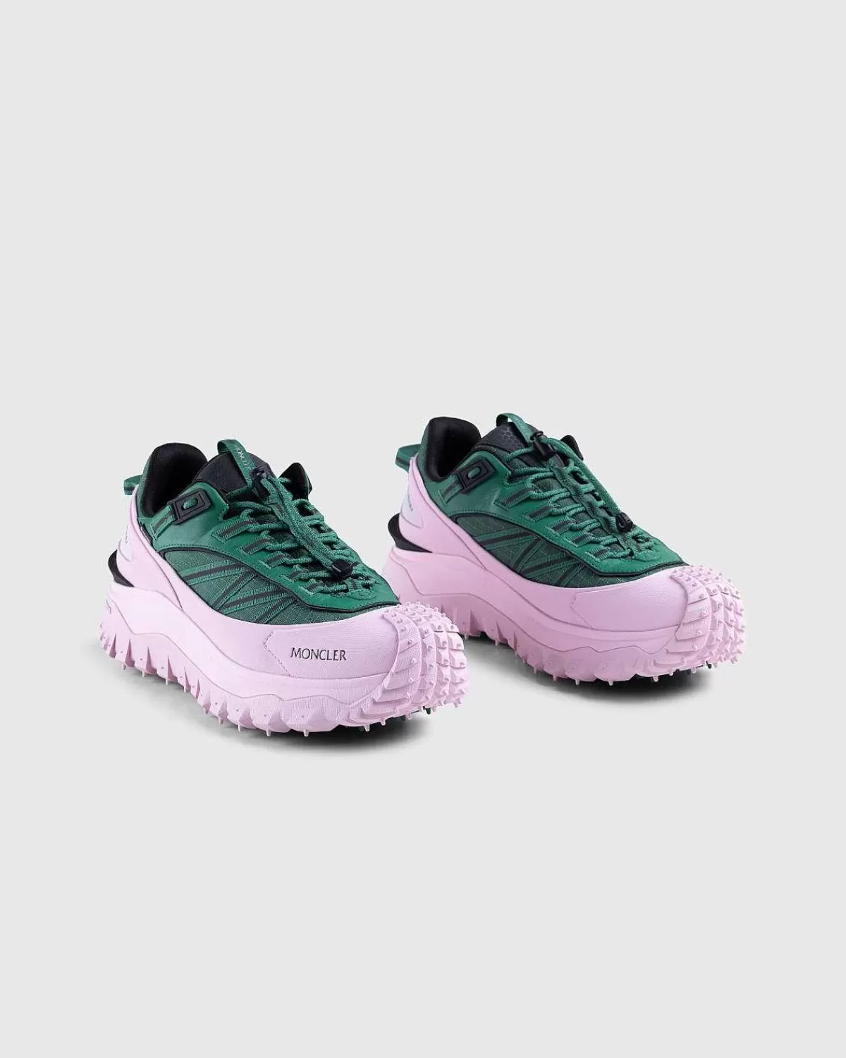 Sneakers>Moncler Trailgrip Gtx Low-Top Sneakers Gron/Pink